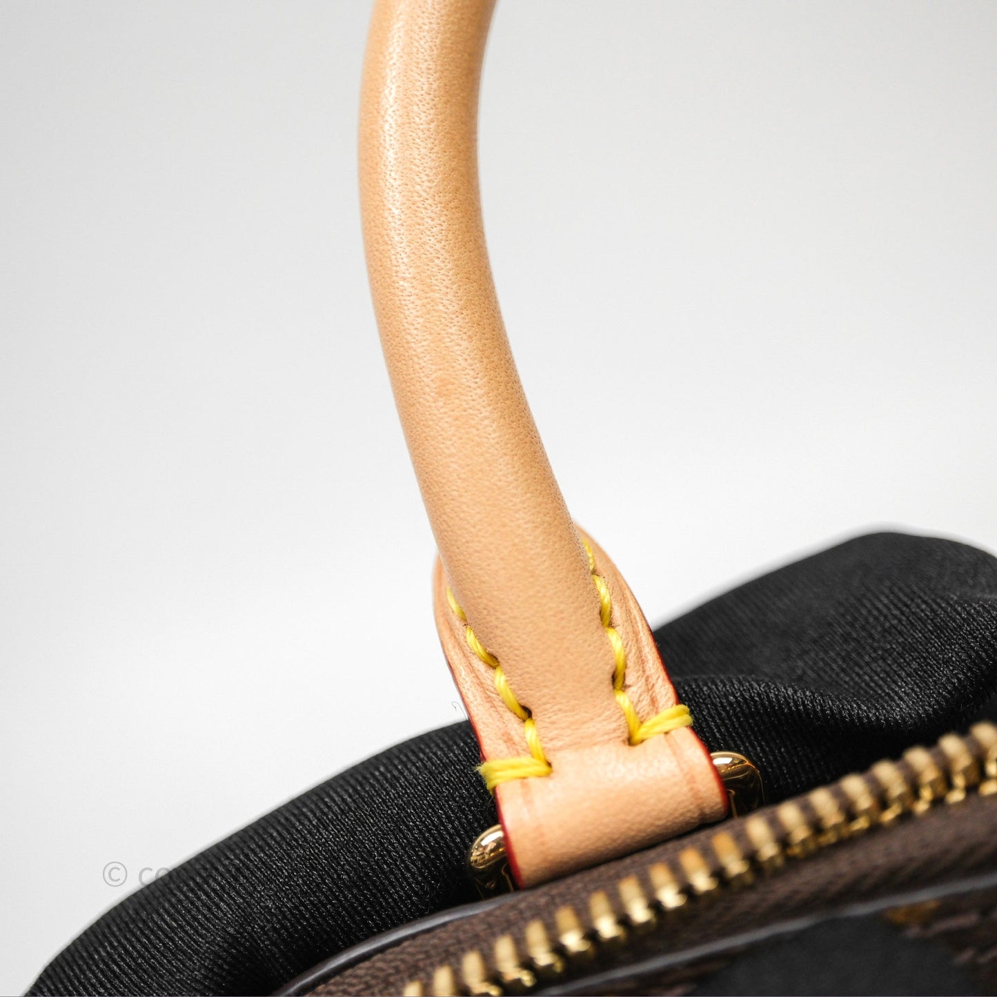 Louis Vuitton Alma Backpack Monogram Gold Hardware