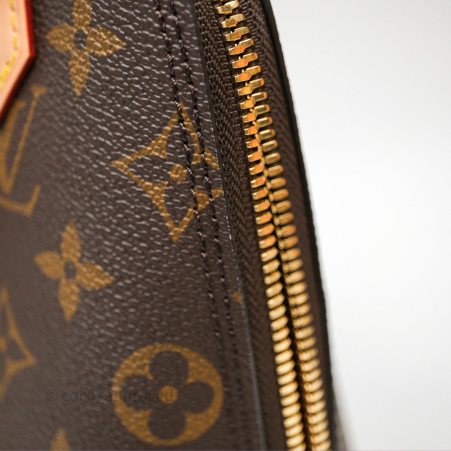 Louis Vuitton Alma Backpack Monogram Gold Hardware