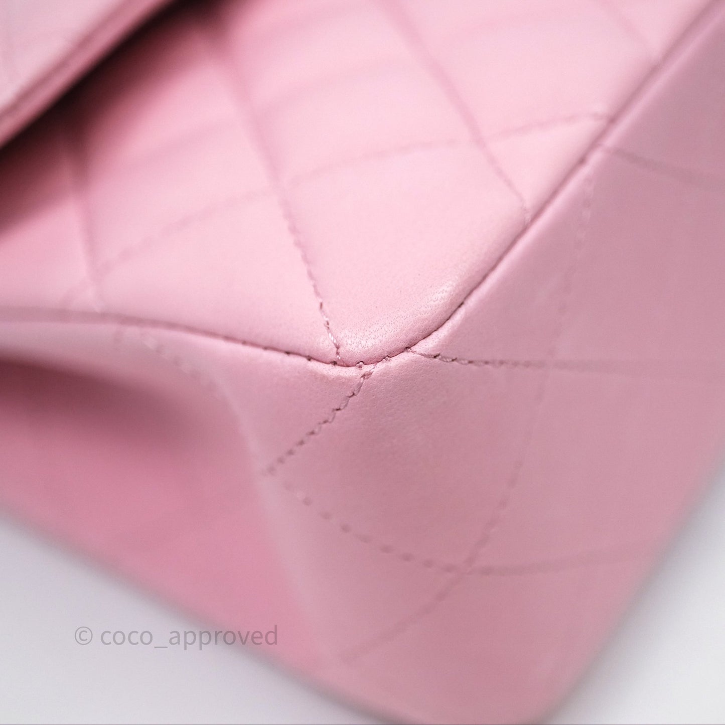 Chanel Small Classic Quilted Flap Pink Lambskin Gold Hardware