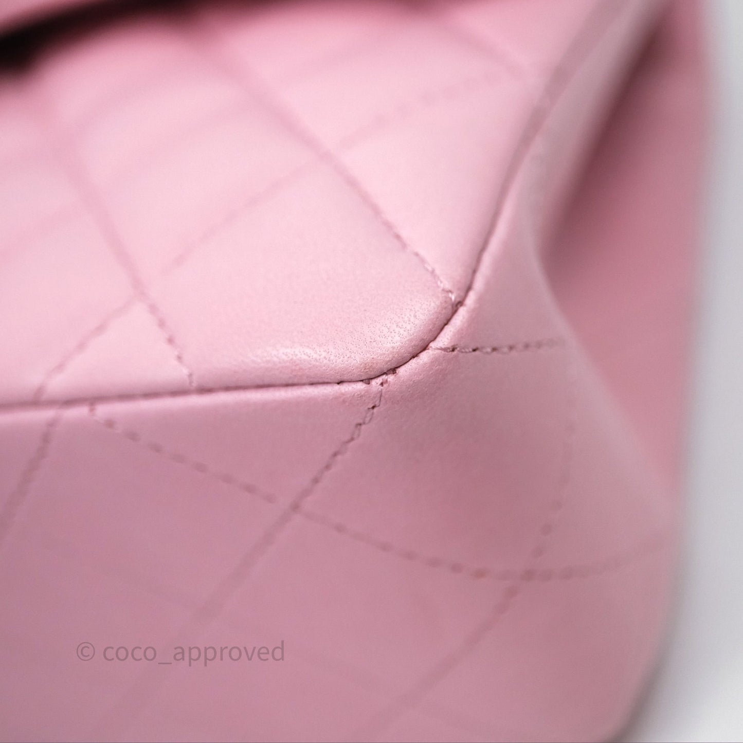 Chanel Small Classic Quilted Flap Pink Lambskin Gold Hardware