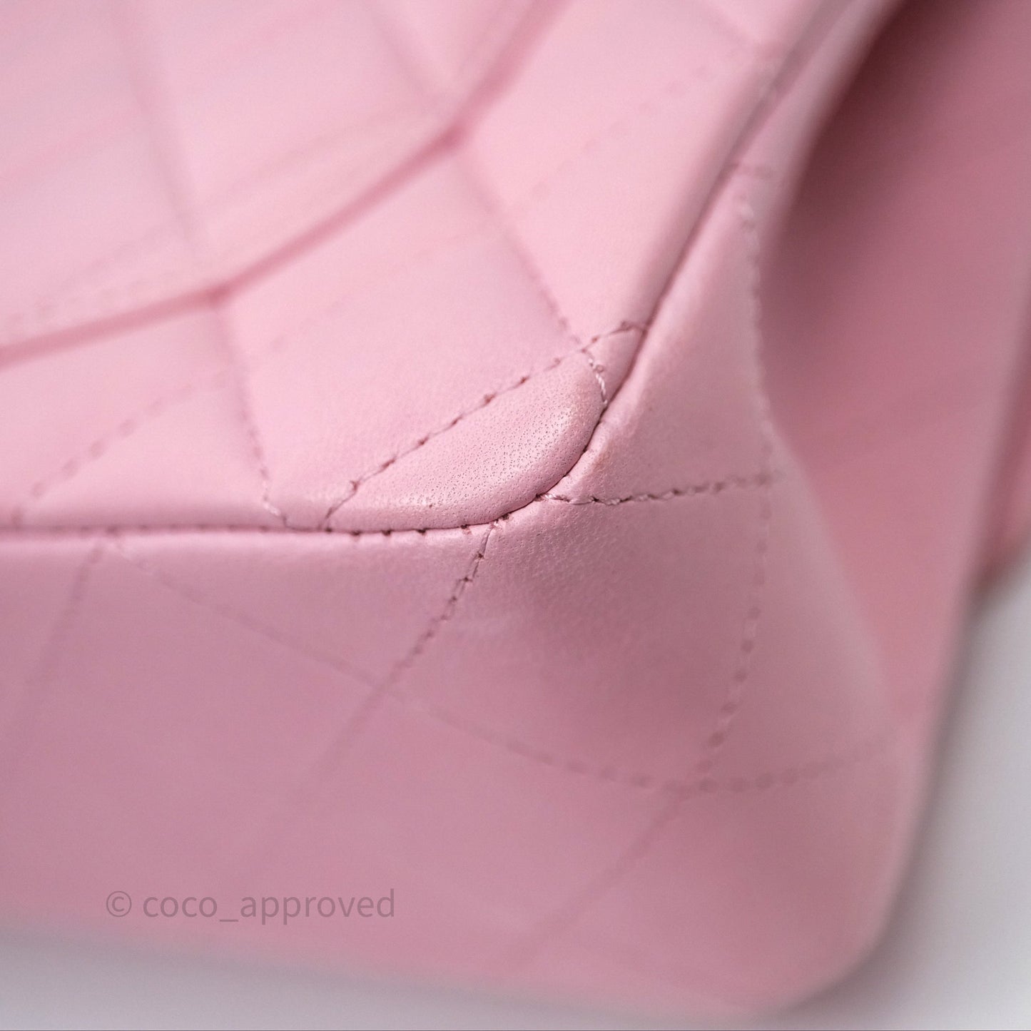 Chanel Small Classic Quilted Flap Pink Lambskin Gold Hardware