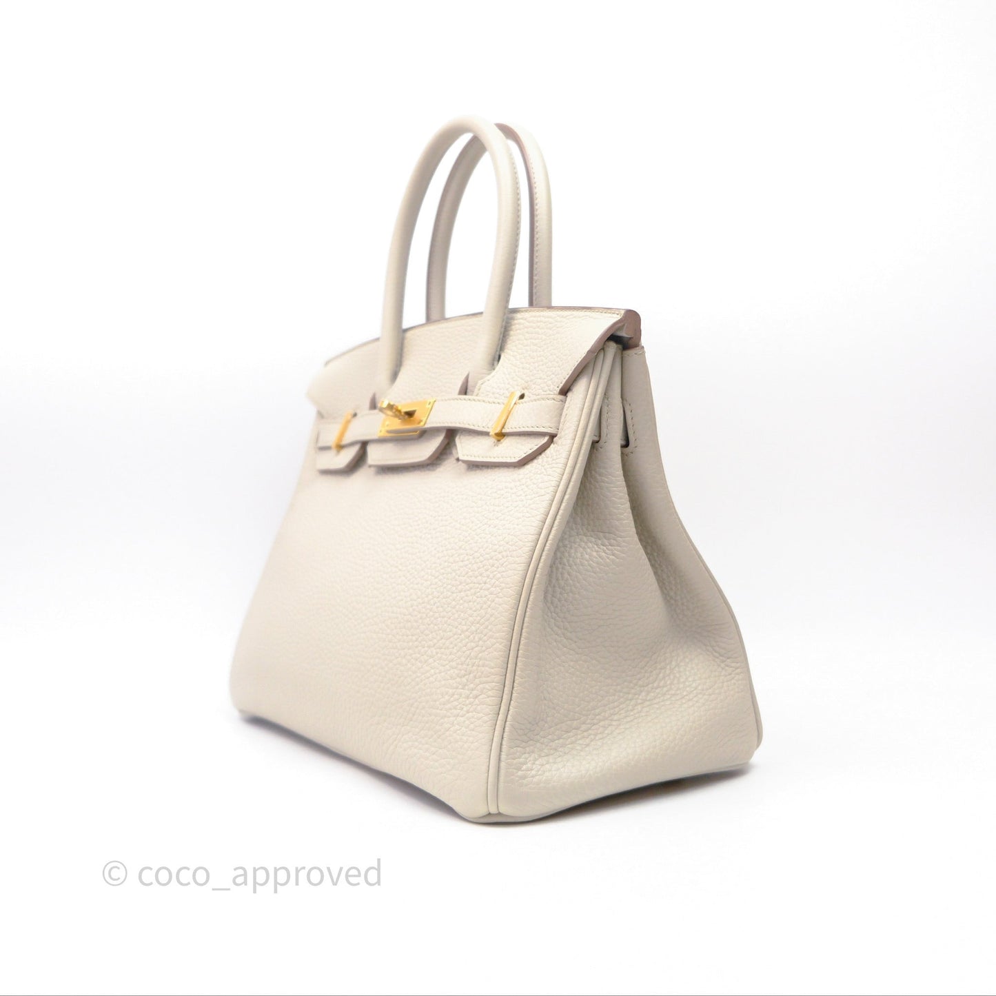 Hermès Birkin 30 Retourne Beton 8L Togo Gold Hardware