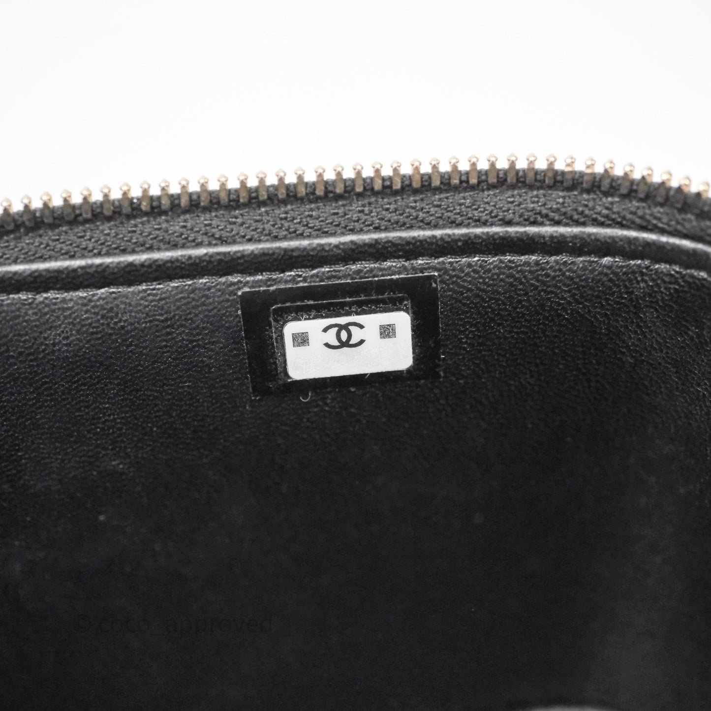 Chanel Top Handle Vanity Rectangular Black Lambskin Aged Gold Hardware