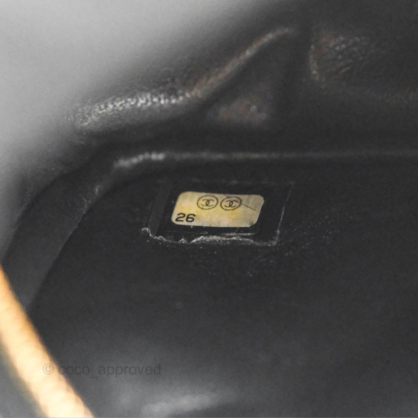 Chanel Classic Mini Camera Case Black Caviar Gold Hardware