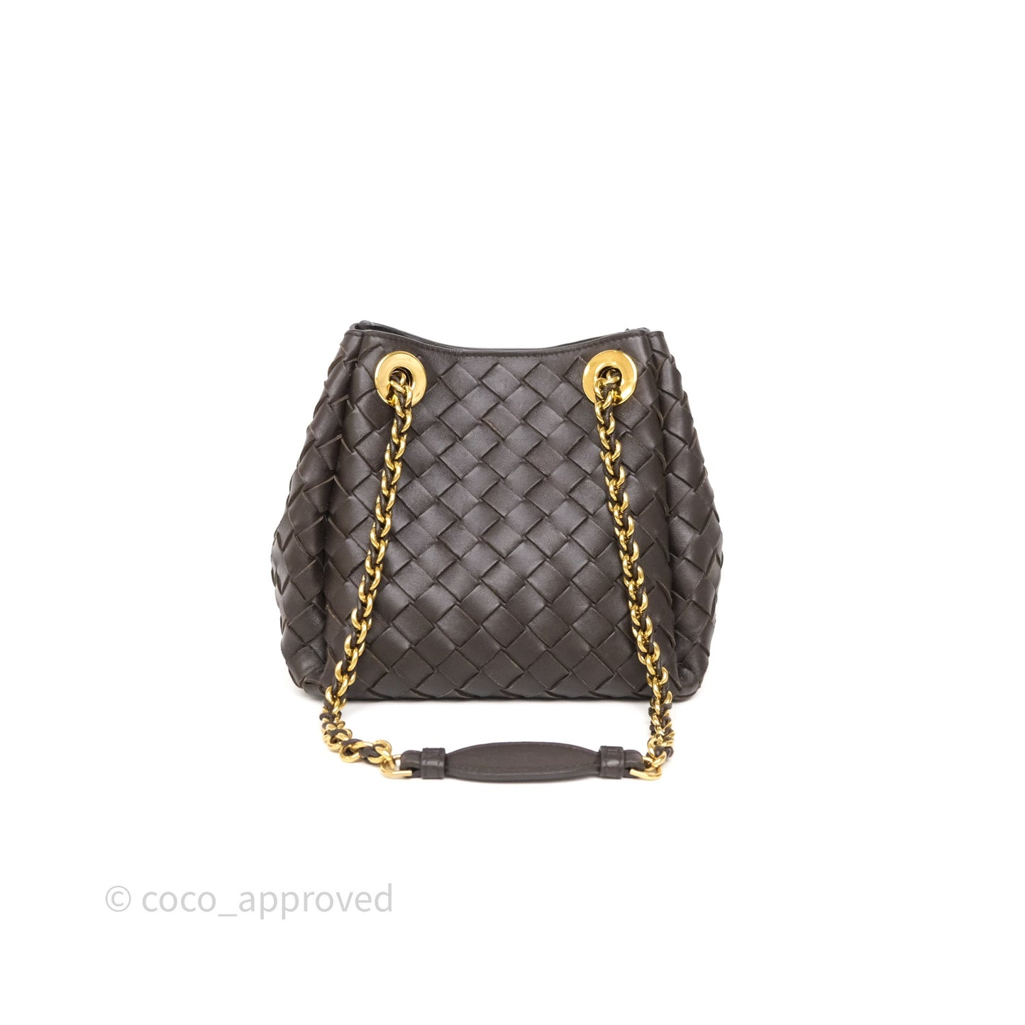 Bottega Veneta Small Parachute Chain Fondant Lambskin