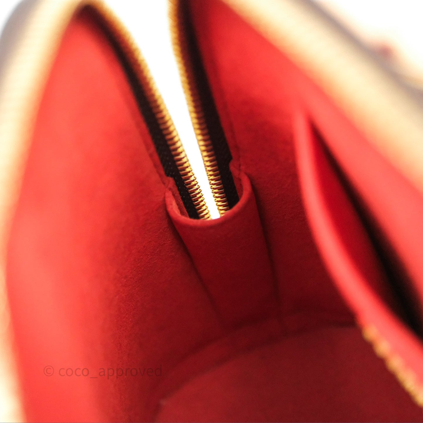 Louis Vuitton Alma Backpack Monogram Gold Hardware