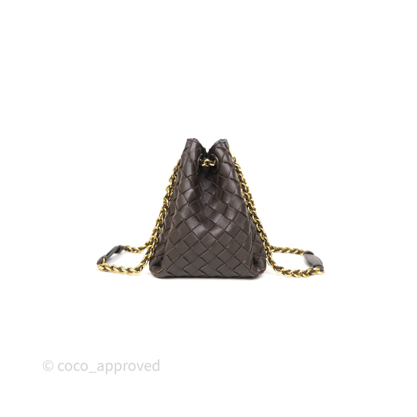 Bottega Veneta Small Parachute Chain Fondant Lambskin