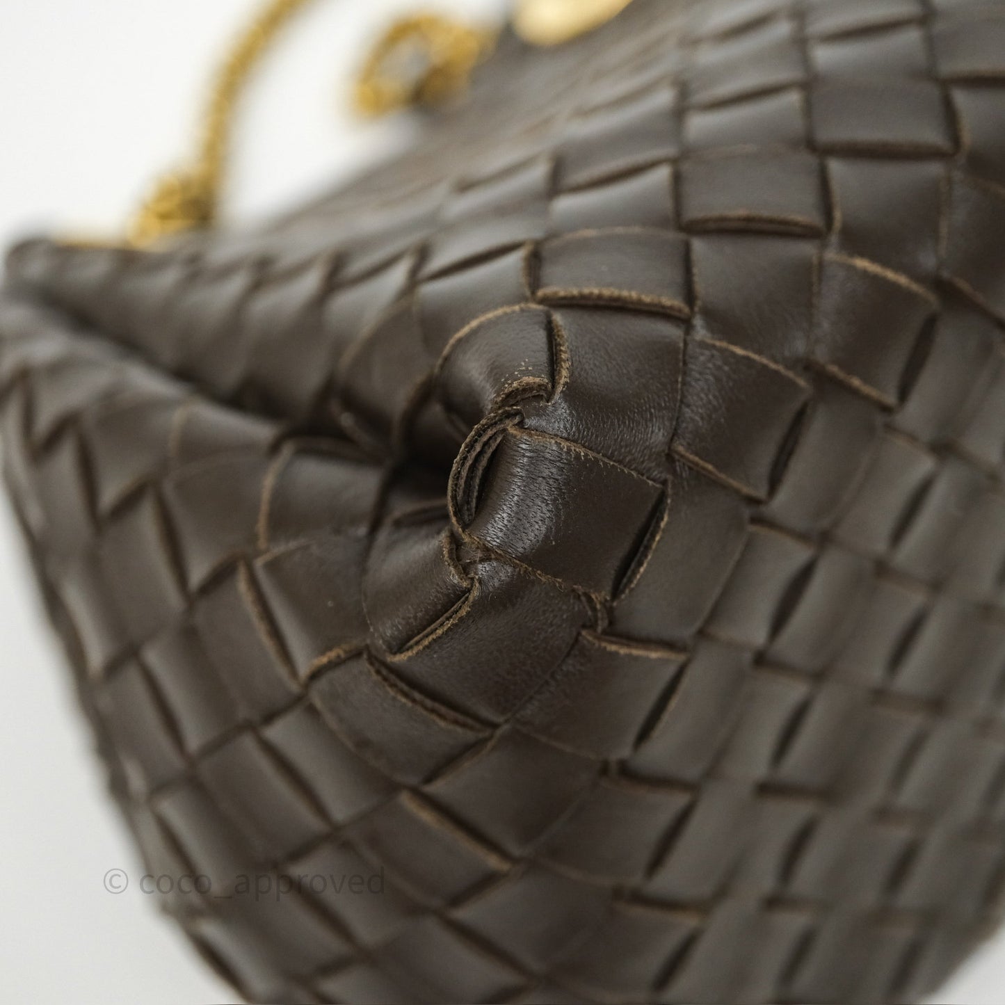 Bottega Veneta Small Parachute Chain Fondant Lambskin