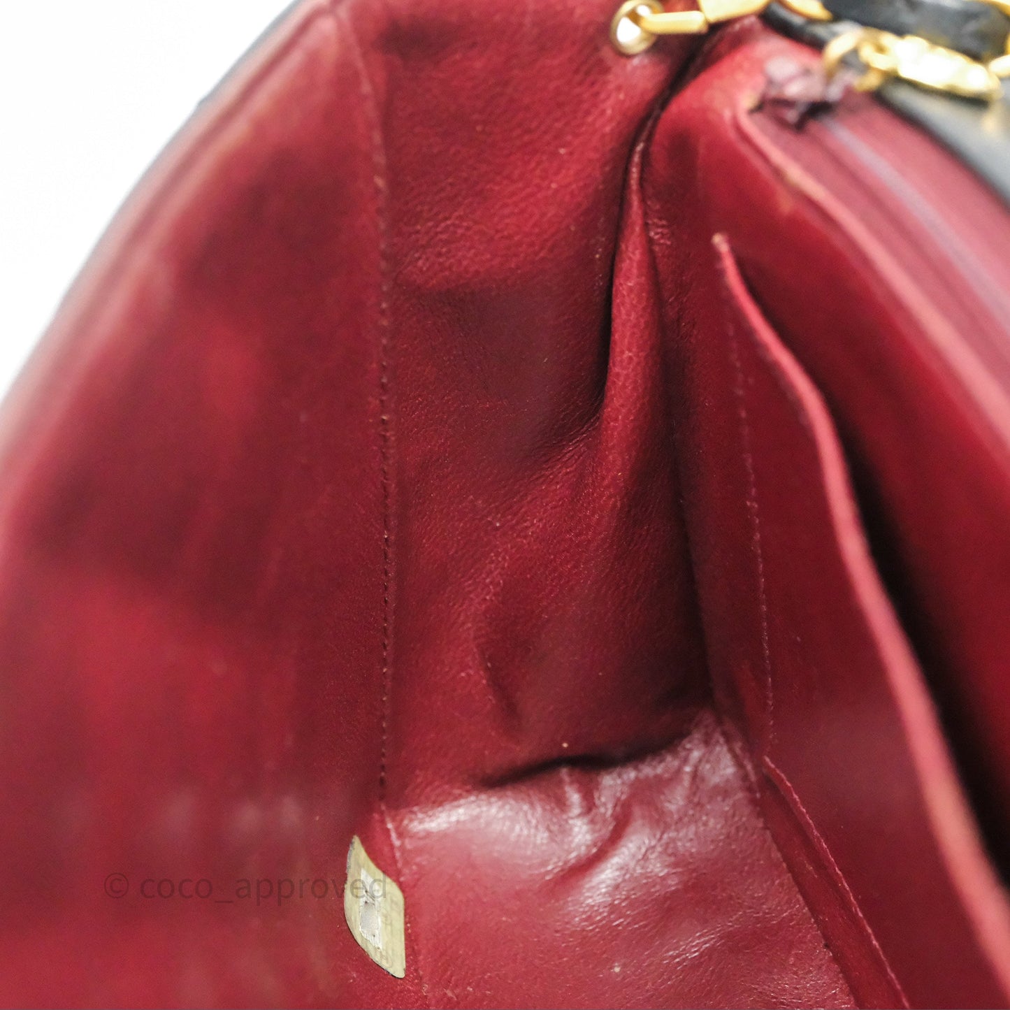 Chanel Vintage Medium Classic Diana Flap Bag Black Lambskin 24K Gold Hardware