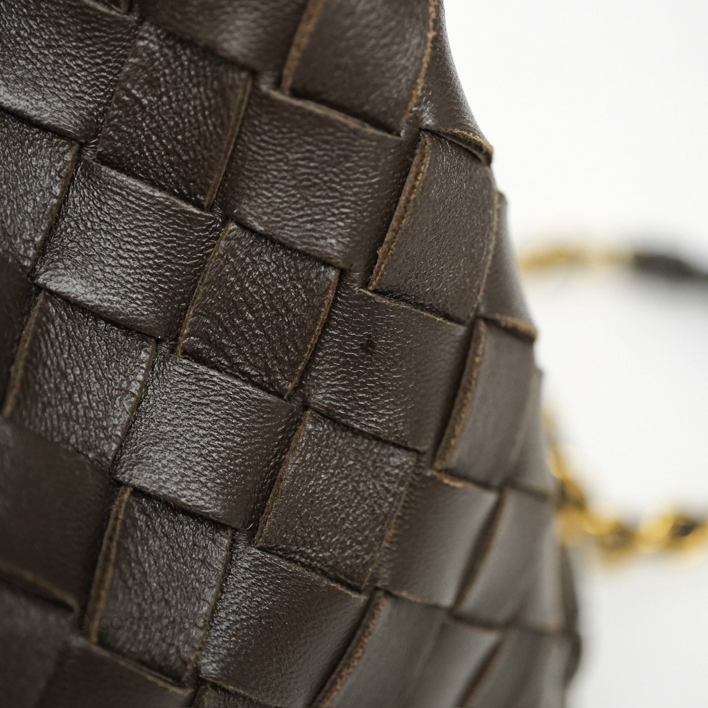 Bottega Veneta Small Parachute Chain Fondant Lambskin