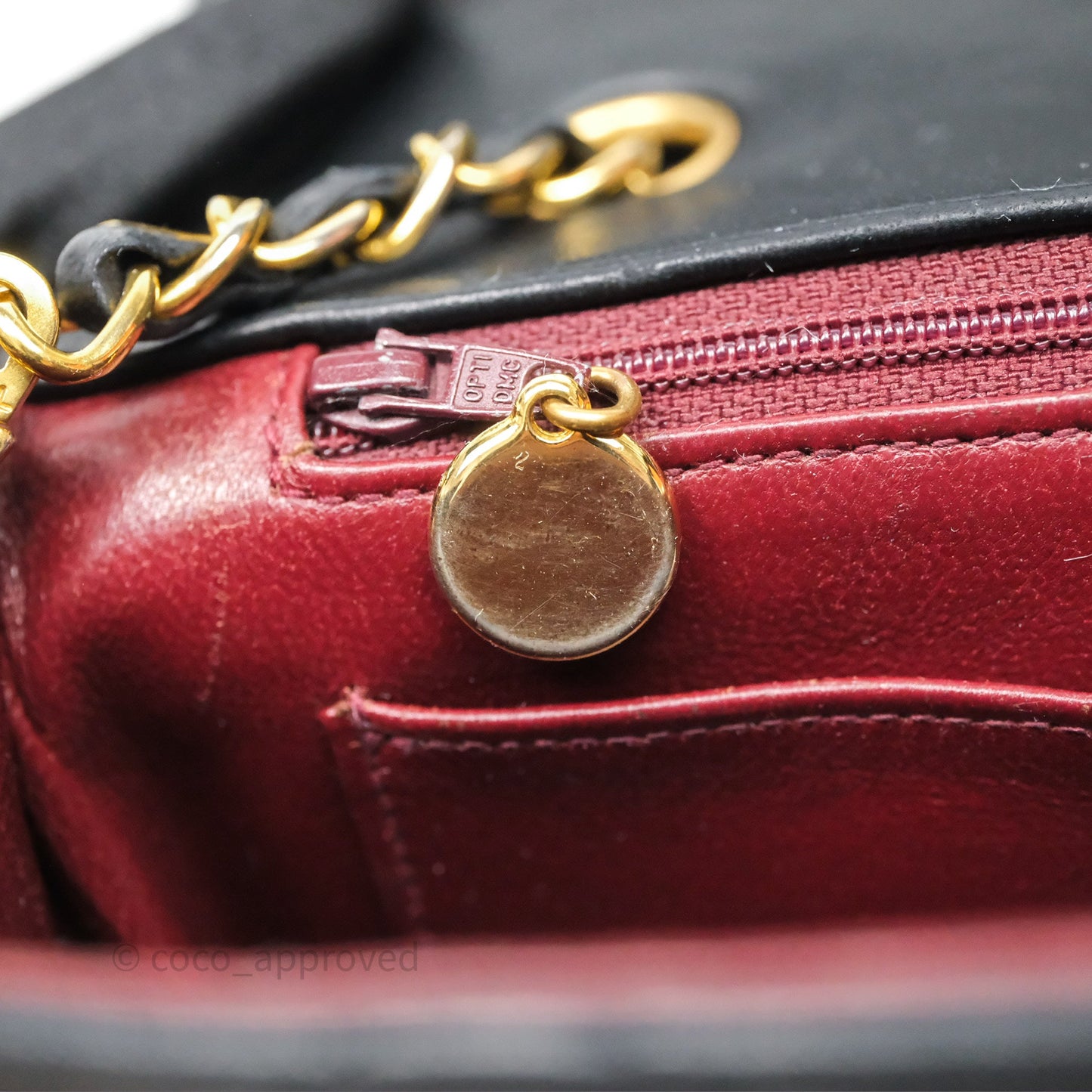 Chanel Vintage Medium Classic Diana Flap Bag Black Lambskin 24K Gold Hardware
