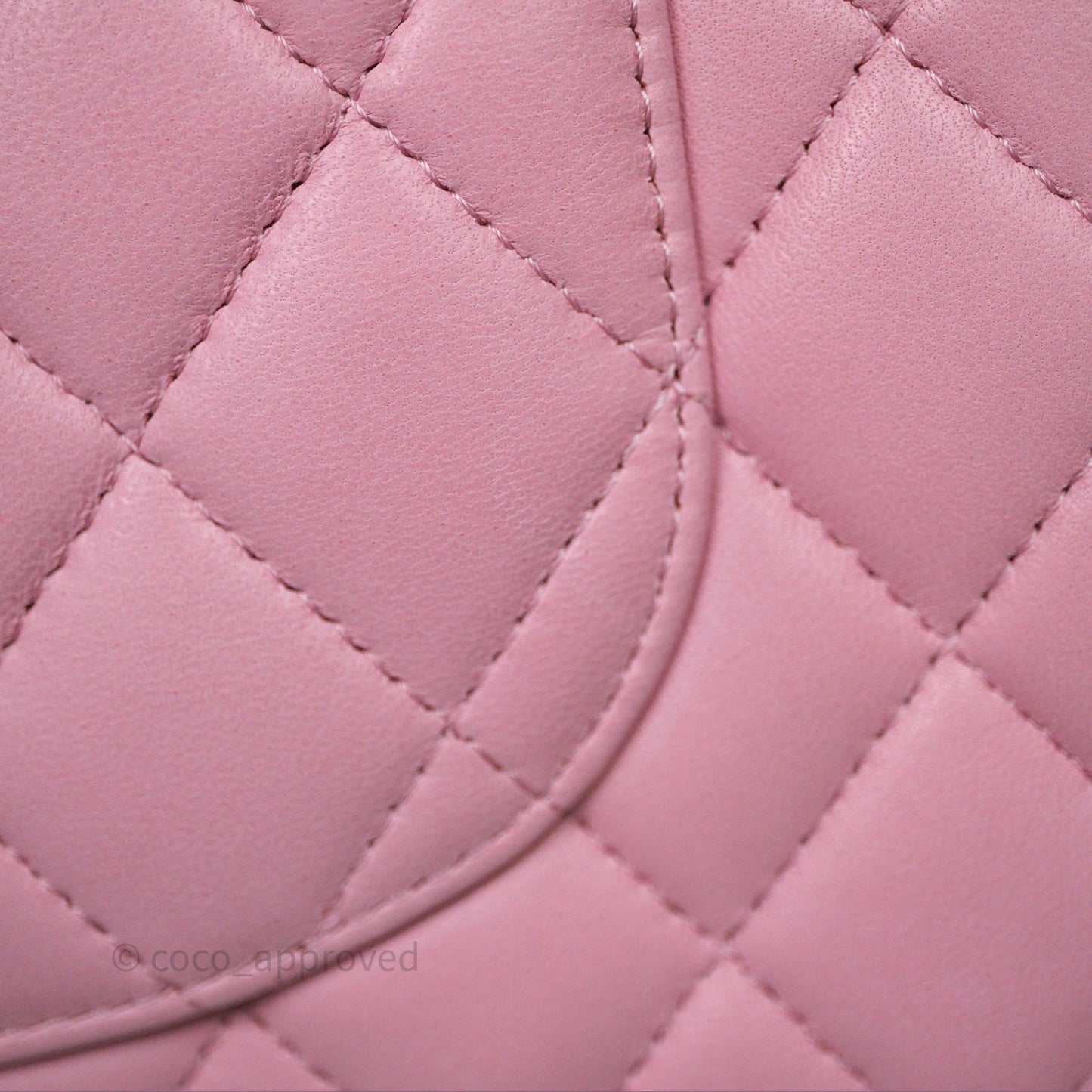 Chanel Small Classic Quilted Flap Pink Lambskin Gold Hardware