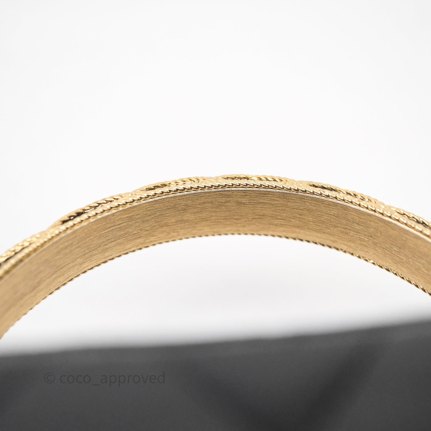 Chanel Top Handle Vanity Rectangular Black Lambskin Aged Gold Hardware