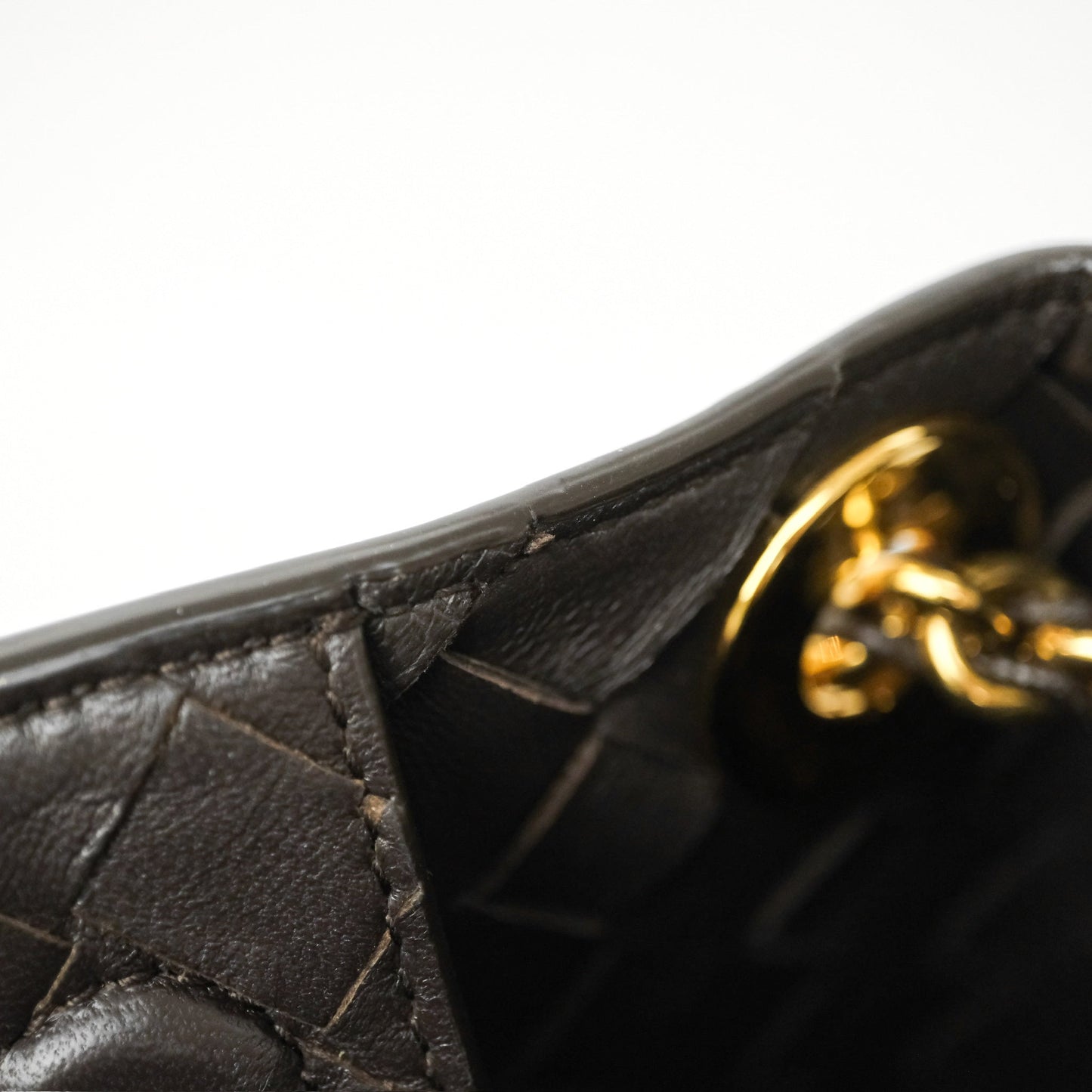 Bottega Veneta Small Parachute Chain Fondant Lambskin