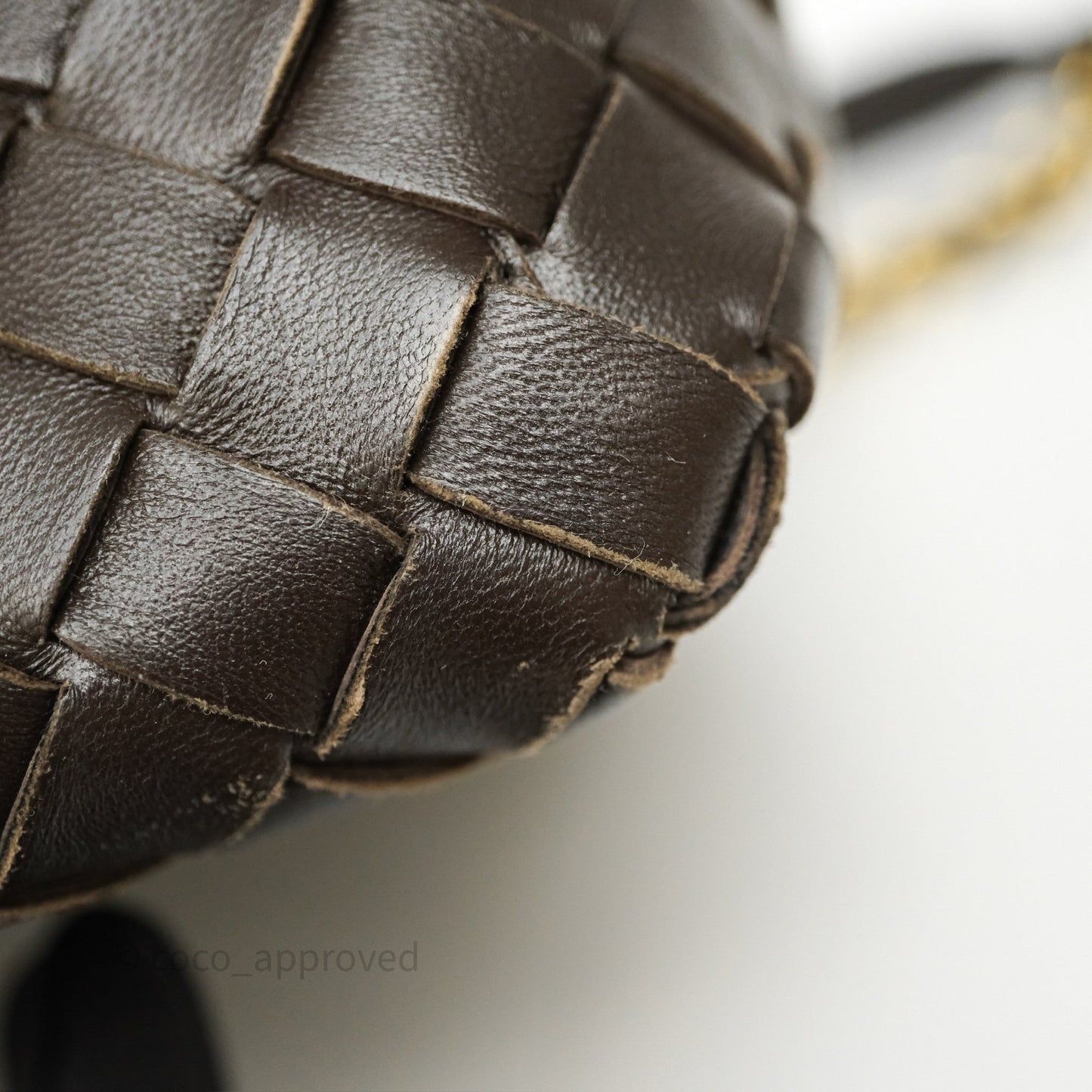 Bottega Veneta Small Parachute Chain Fondant Lambskin