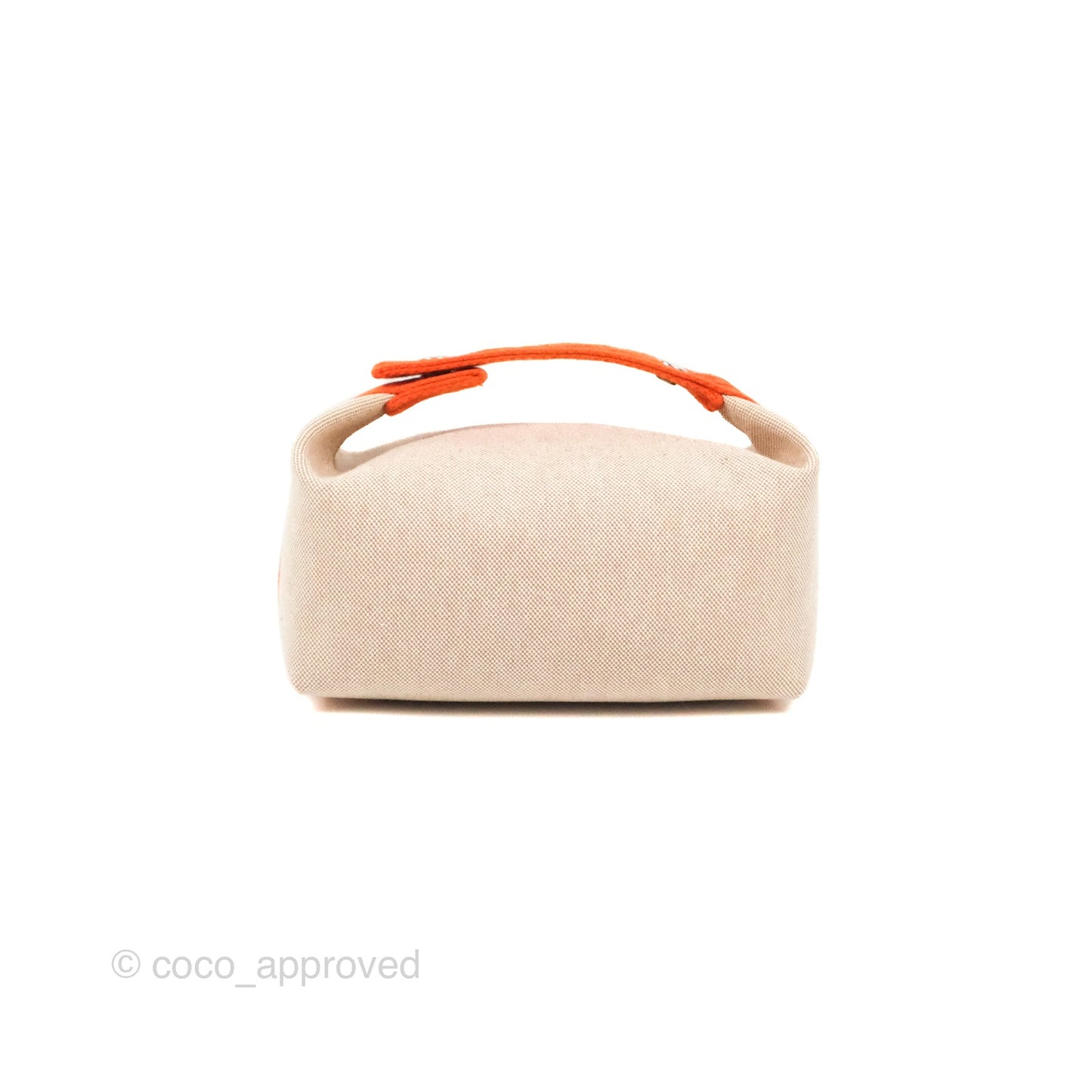 Hermès Small Bride-A-Brac Natural Orange Canvas