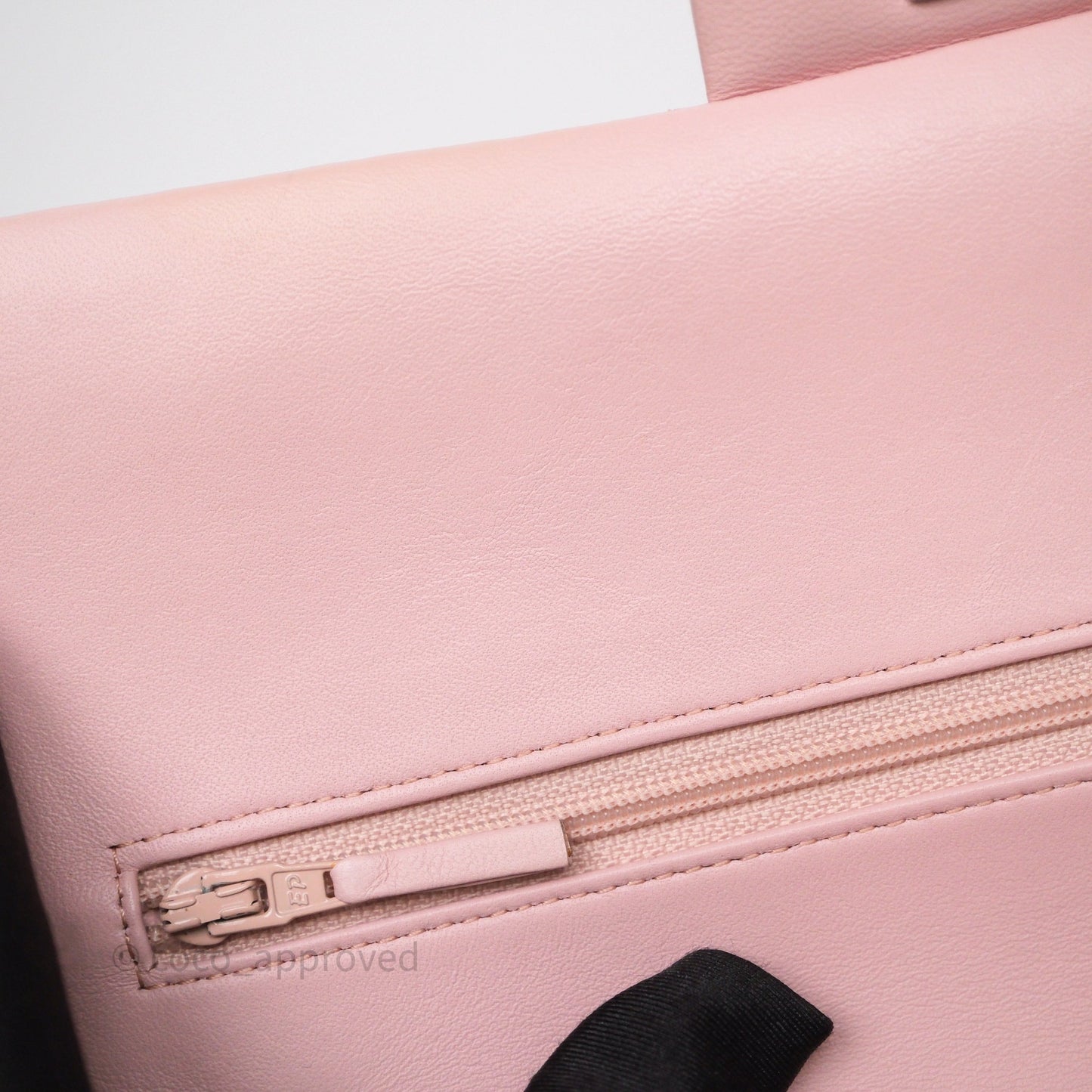 Chanel Classic M/L Medium Flap Quilted Pink Lambskin Silver Hardware