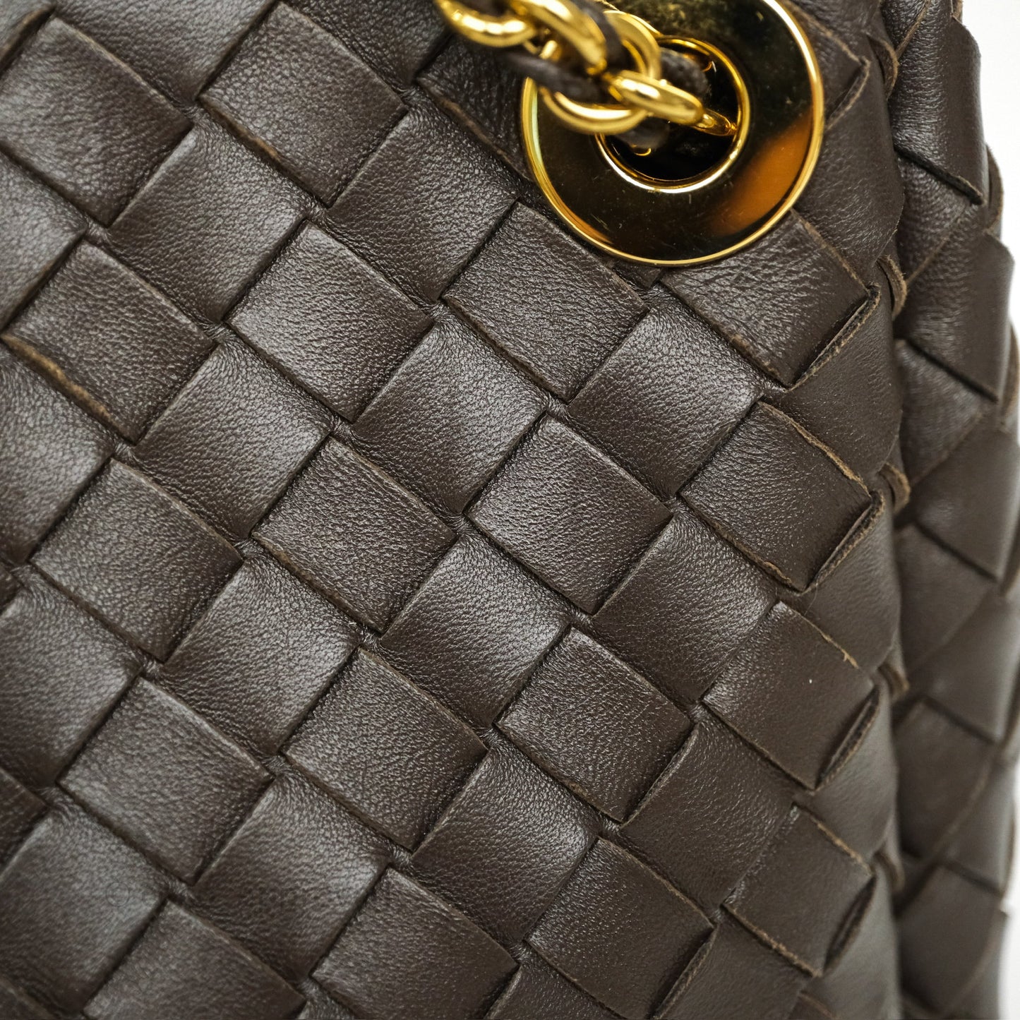 Bottega Veneta Small Parachute Chain Fondant Lambskin