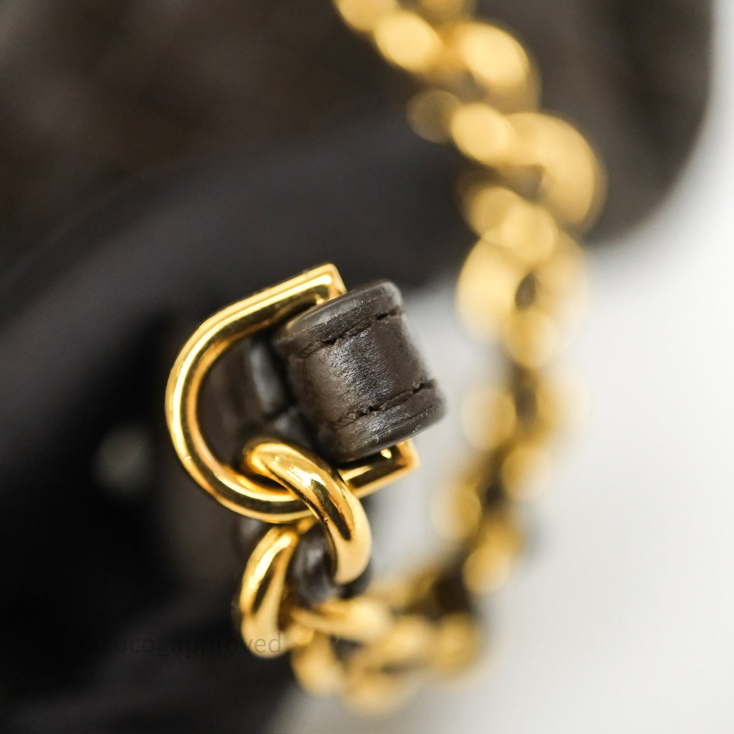 Bottega Veneta Small Parachute Chain Fondant Lambskin