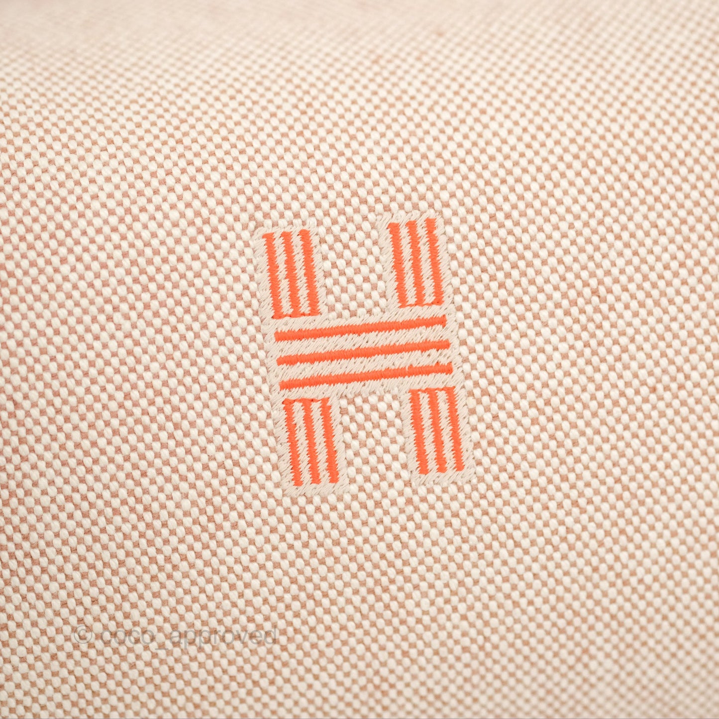 Hermès Small Bride-A-Brac Natural Orange Canvas