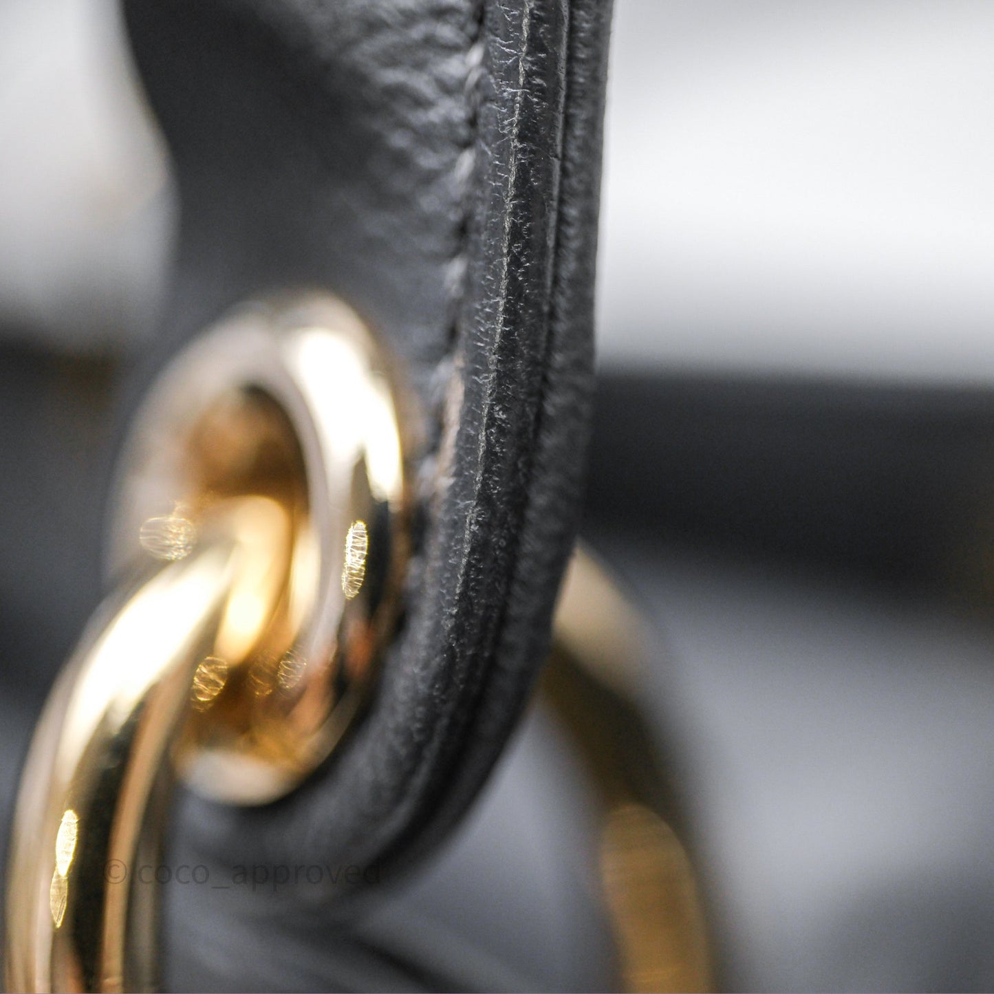 Christian Dior Small Lady Dior My ABCDior Bag Dark Grey Cannage Lambskin