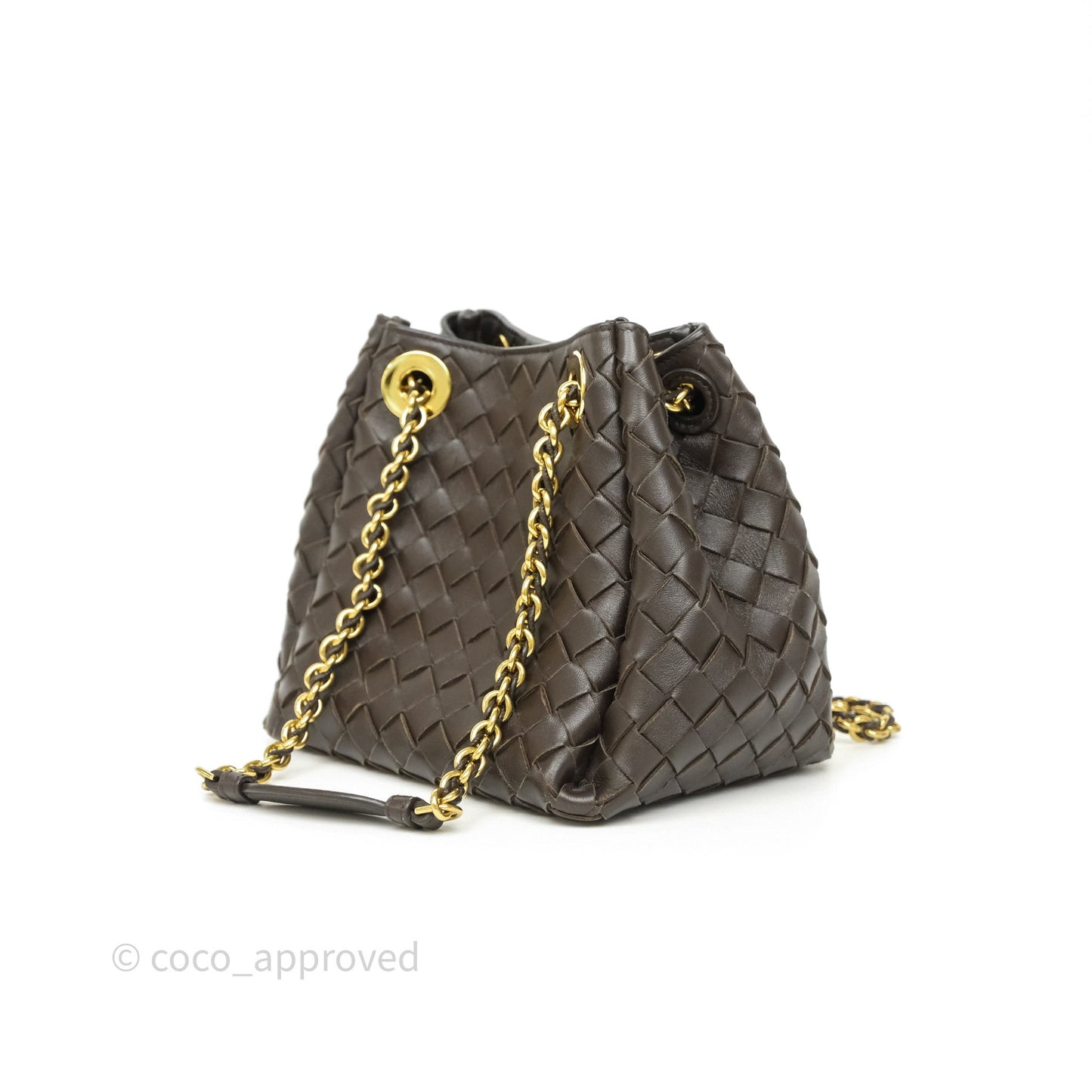 Bottega Veneta Small Parachute Chain Fondant Lambskin