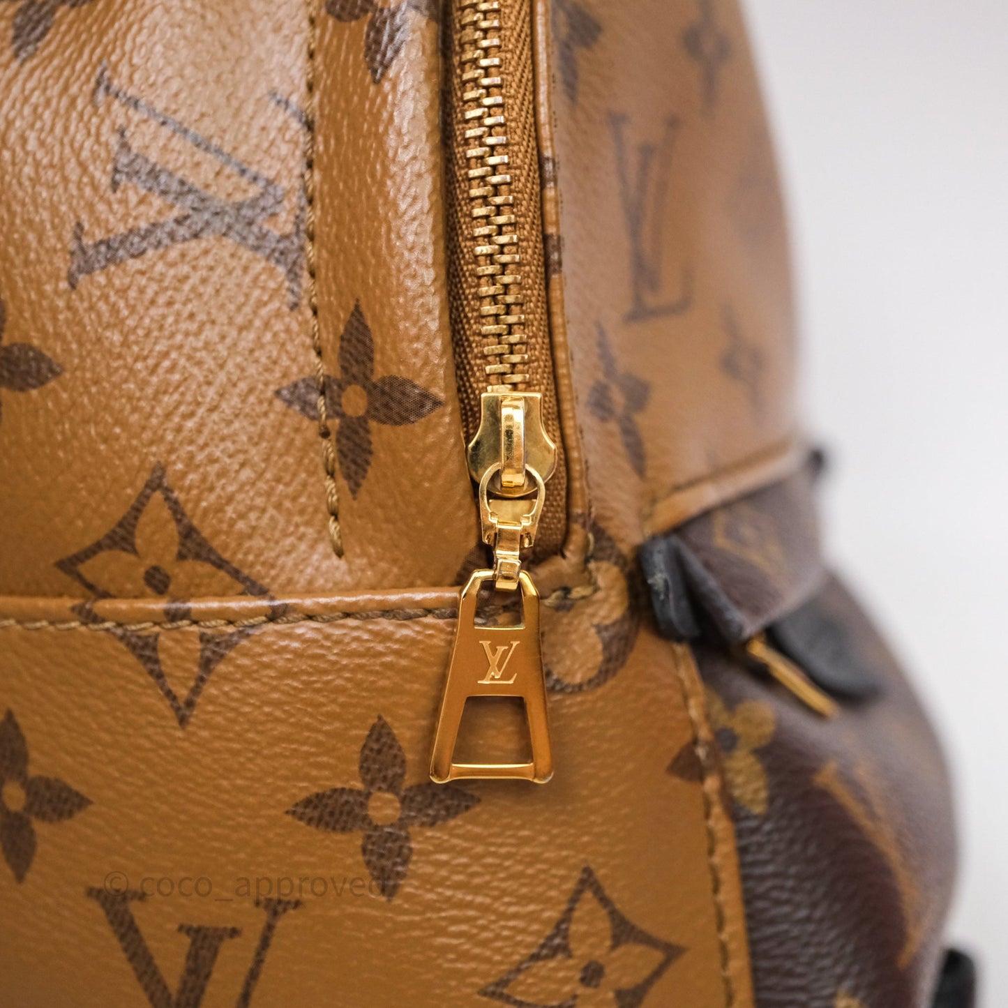 Louis Vuitton Mini Palm Springs Backpack Reverse Monogram