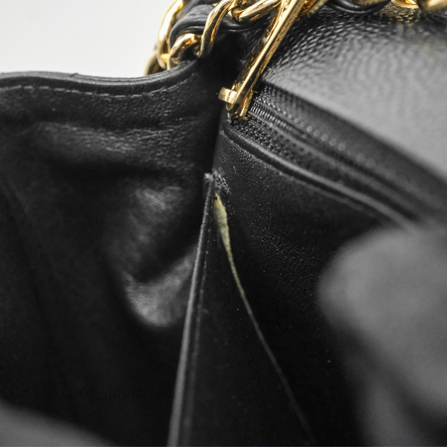 Chanel Jumbo Single Flap Black Caviar Gold Hardware⁣⁣