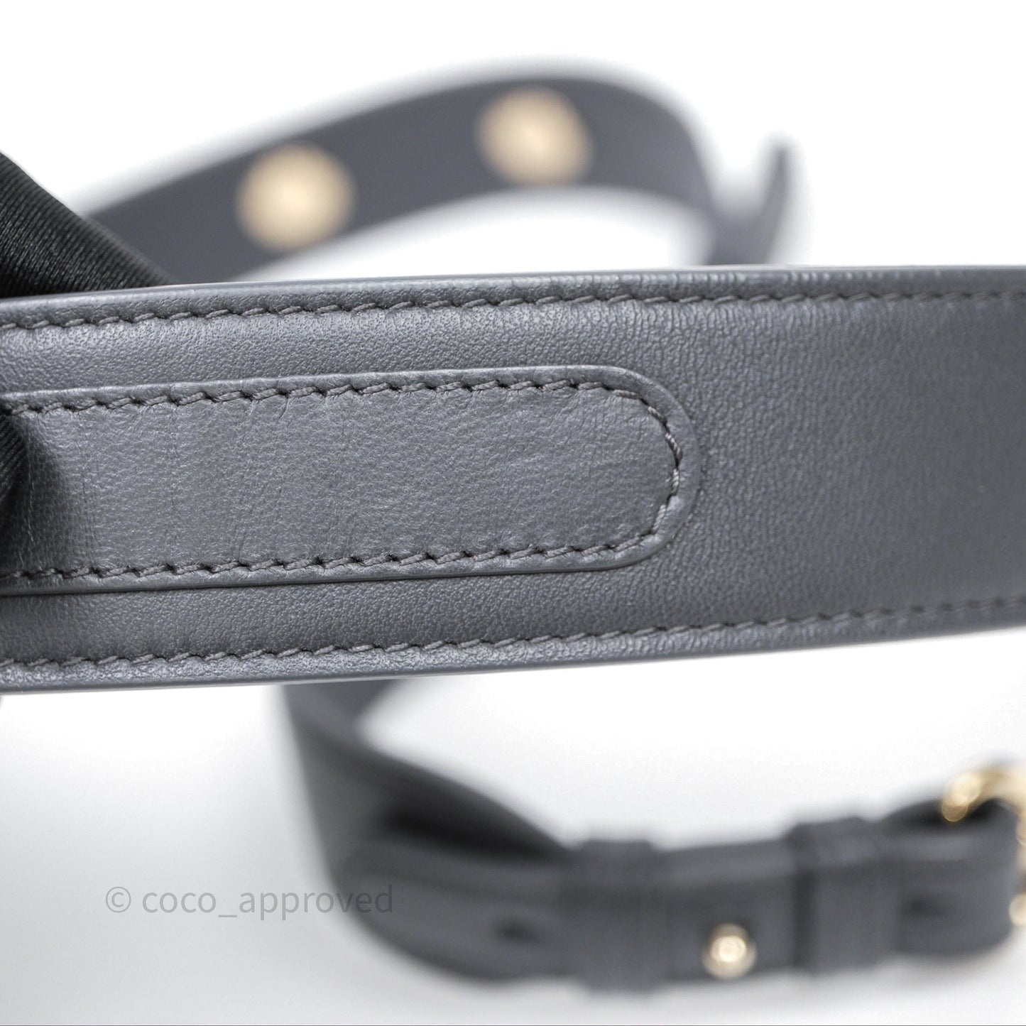 Christian Dior Small Lady Dior My ABCDior Bag Dark Grey Cannage Lambskin