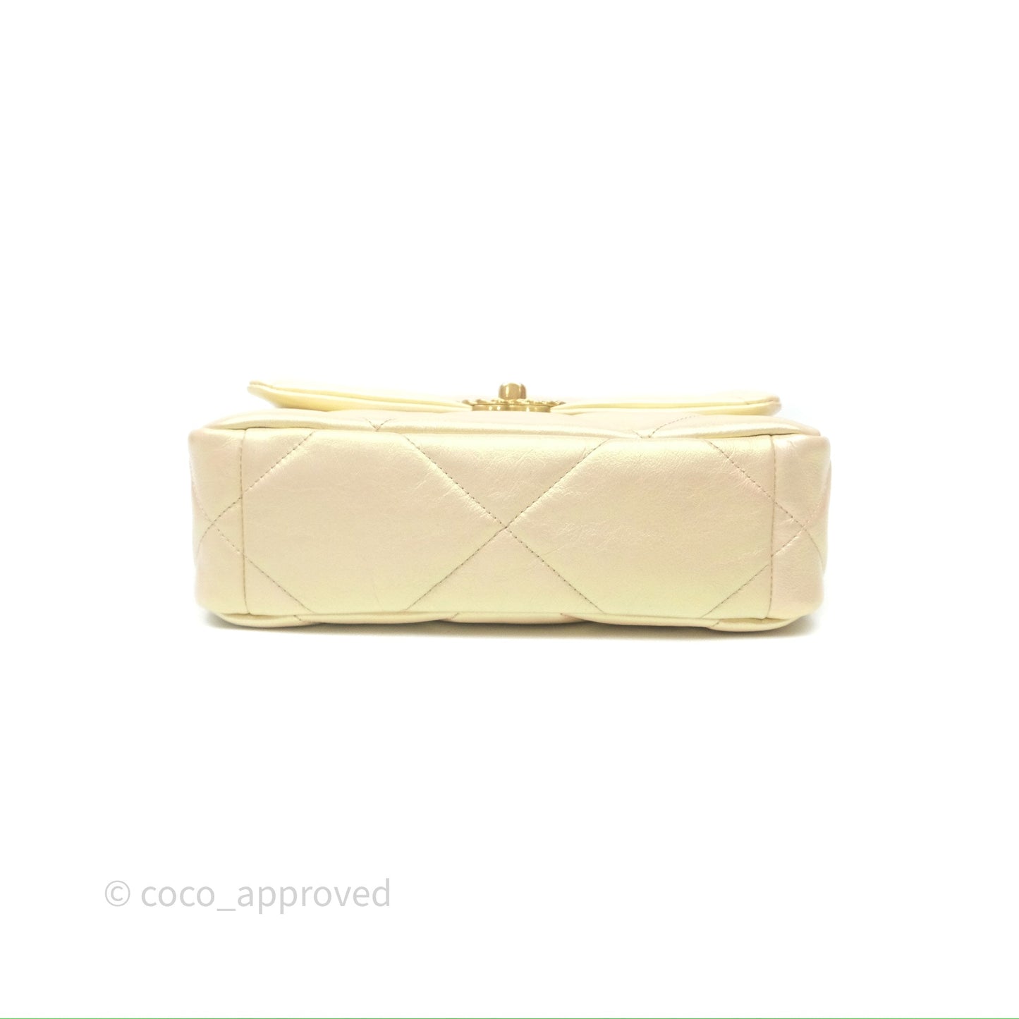 Chanel 19 Small Iridescent Pink Mixed Hardware