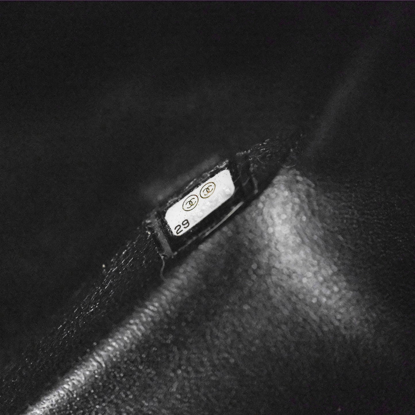 Chanel Mini Square Black Lambskin Gold Hardware
