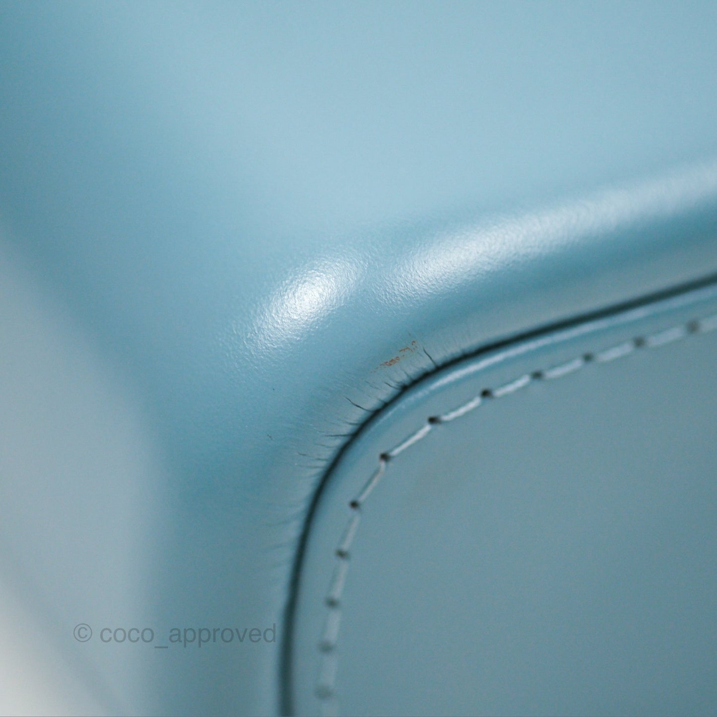 Chanel New Medium Gabrielle Blue Aged Calfskin