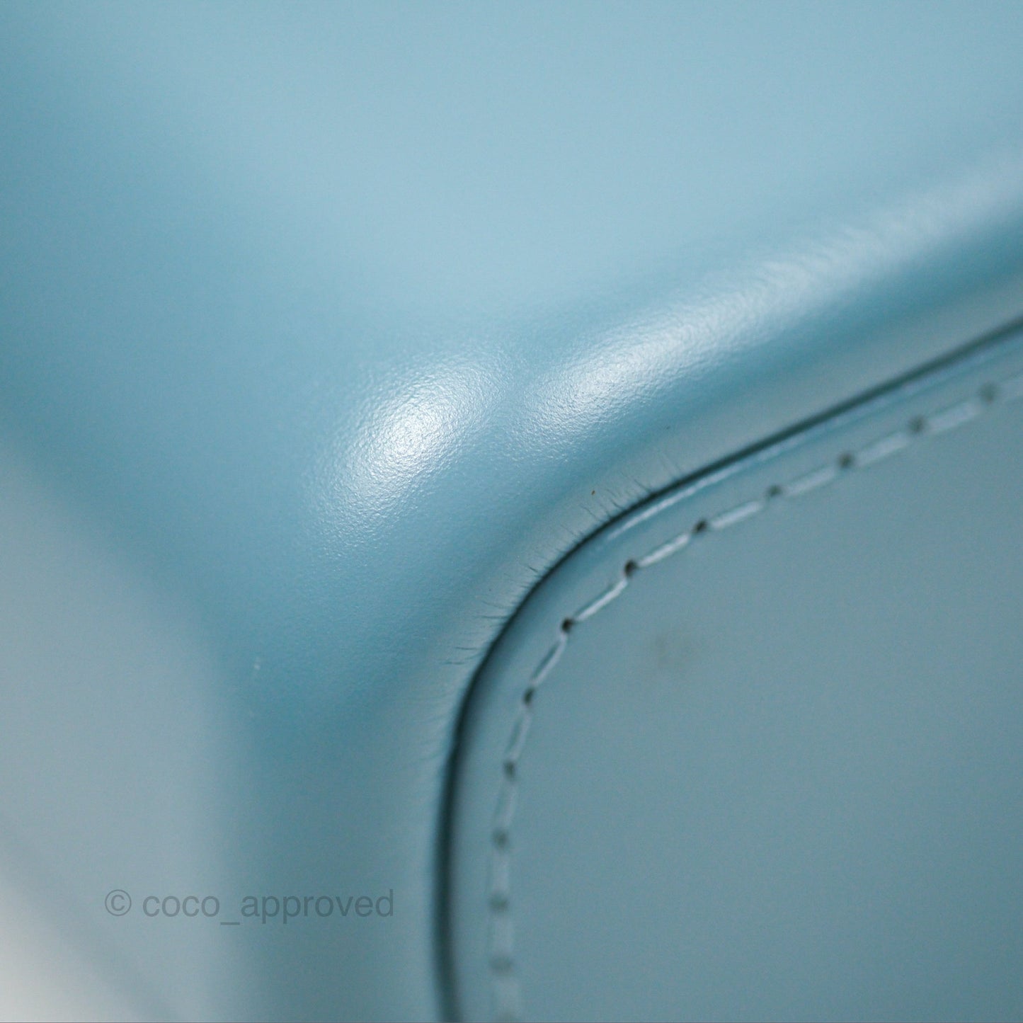 Chanel New Medium Gabrielle Blue Aged Calfskin