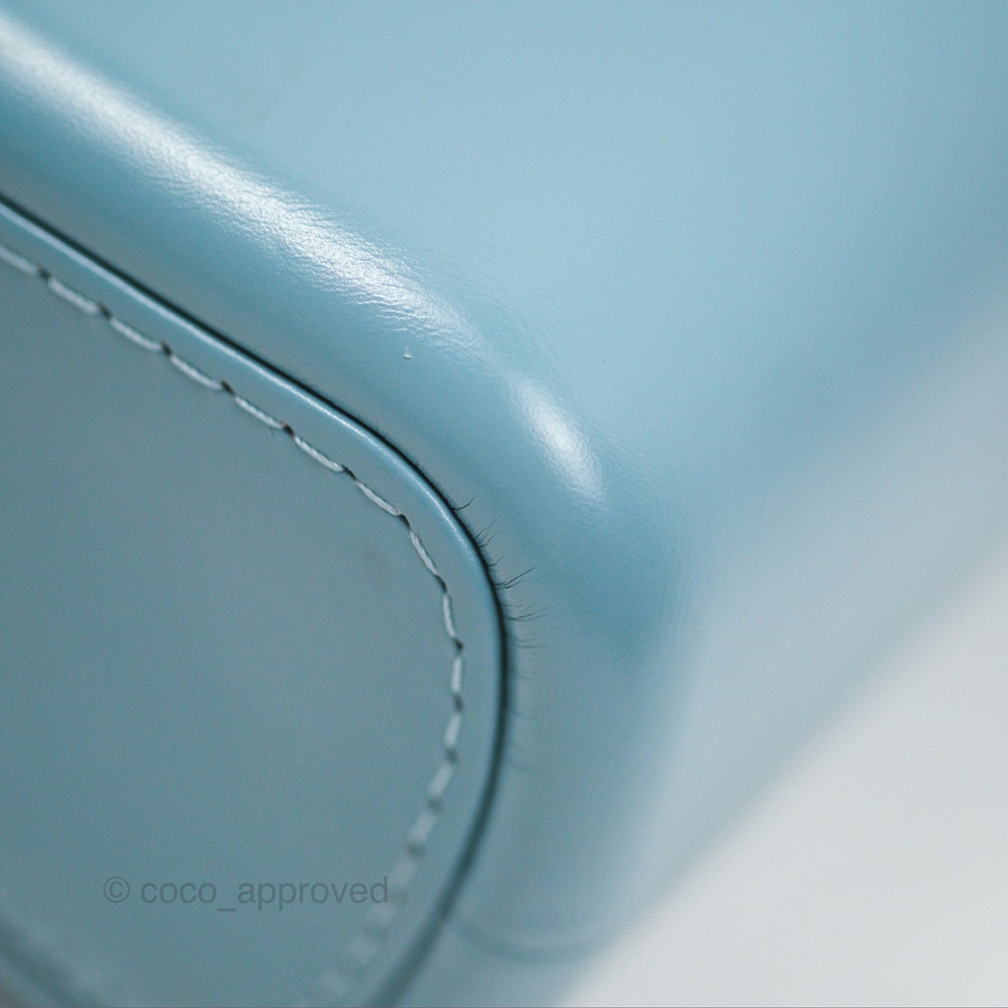 Chanel New Medium Gabrielle Blue Aged Calfskin