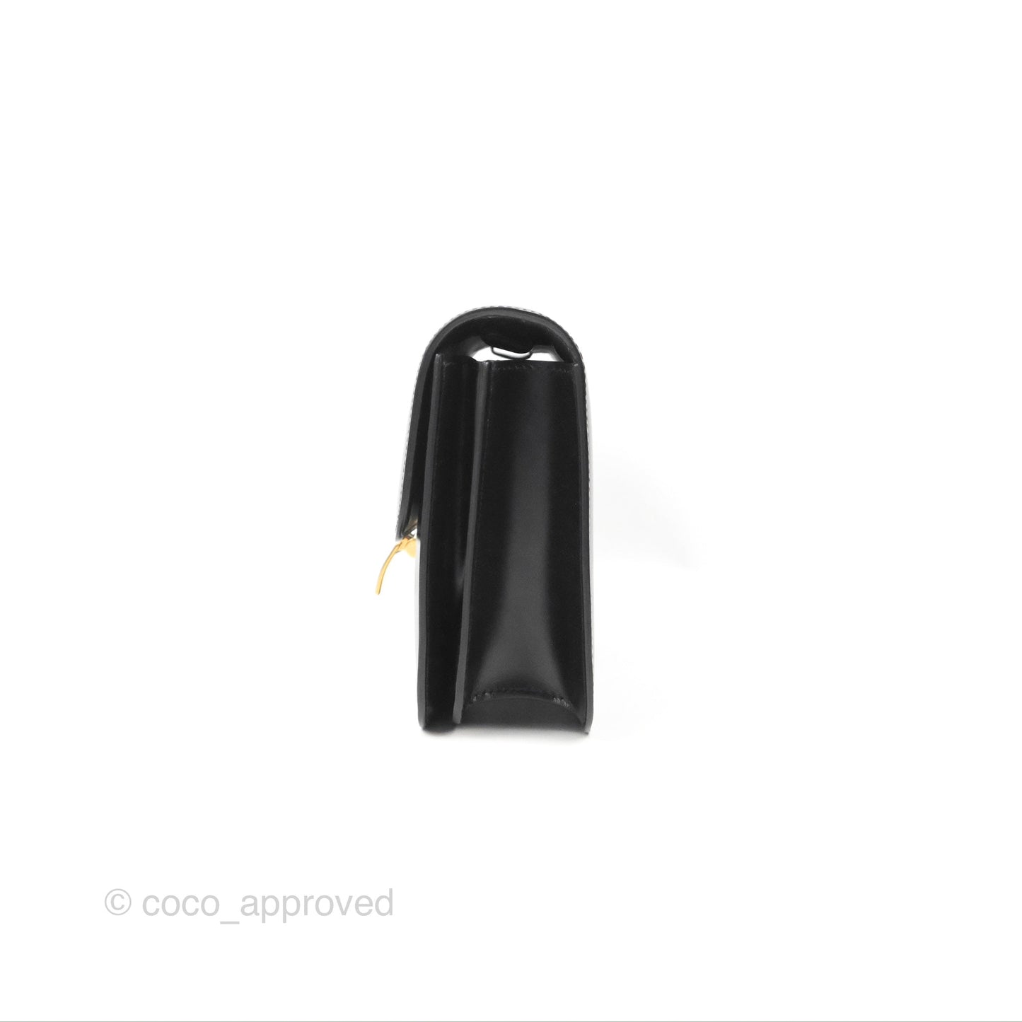 Celine Teen Classic Box Flap Black Smooth Calfskin