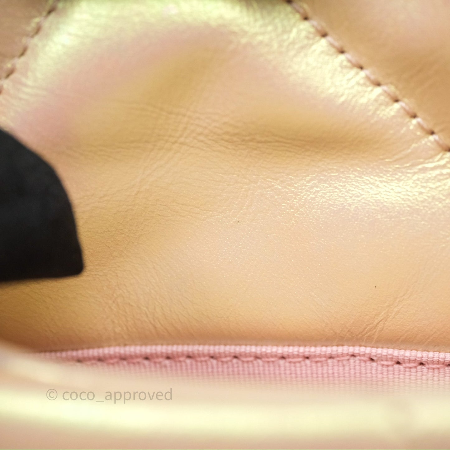 Chanel 19 Small Iridescent Pink Mixed Hardware