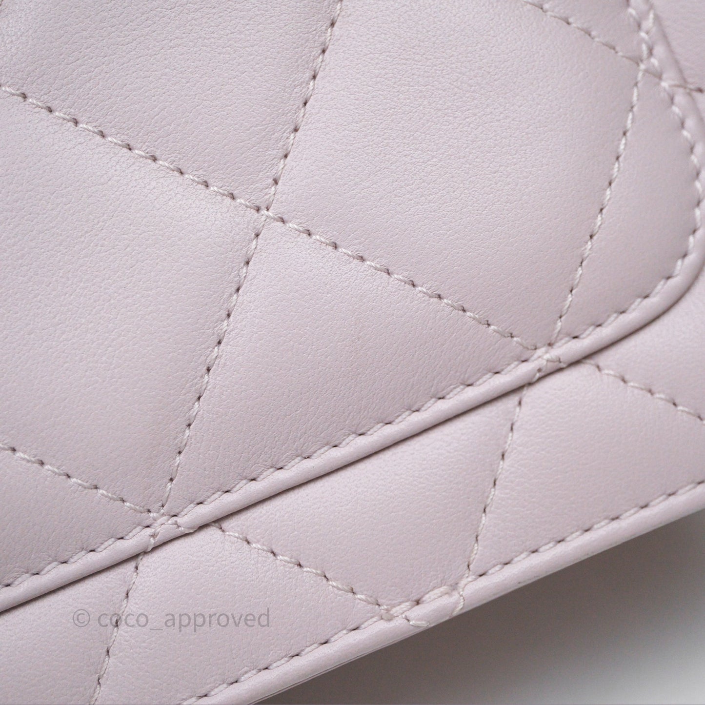 Chanel Small Coco Lady Quilted Flap Bag With Top Handle Light Pink Calfskin Gold Hardware