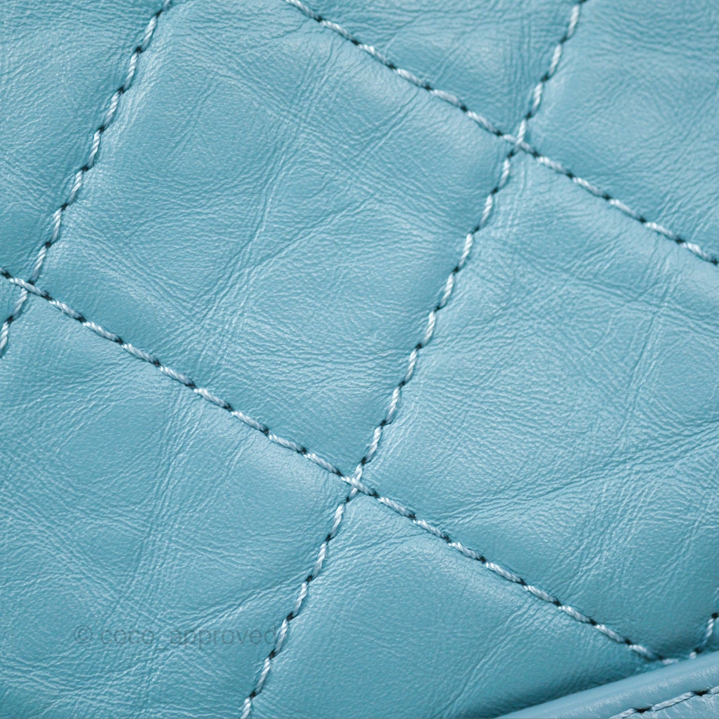 Chanel New Medium Gabrielle Blue Aged Calfskin