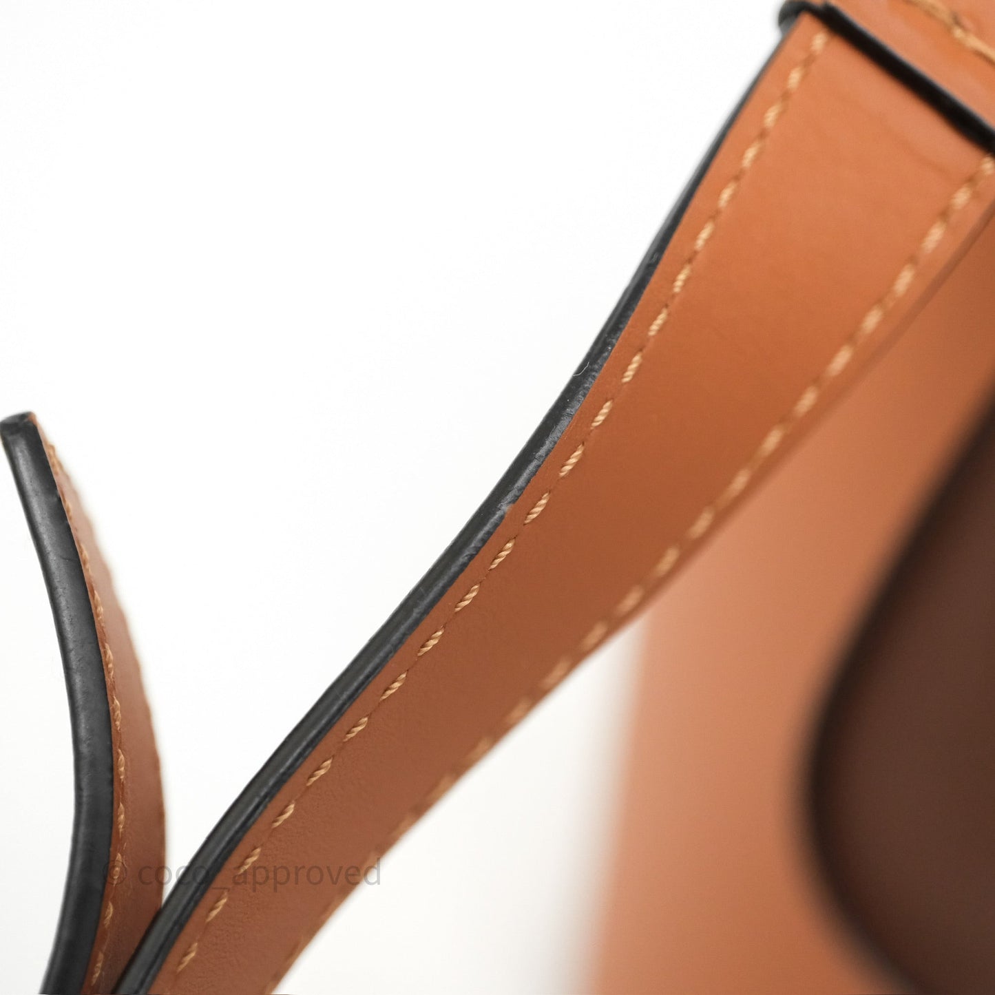 Loewe Small Balloon Bucket Bag Brown Tan Calfskin