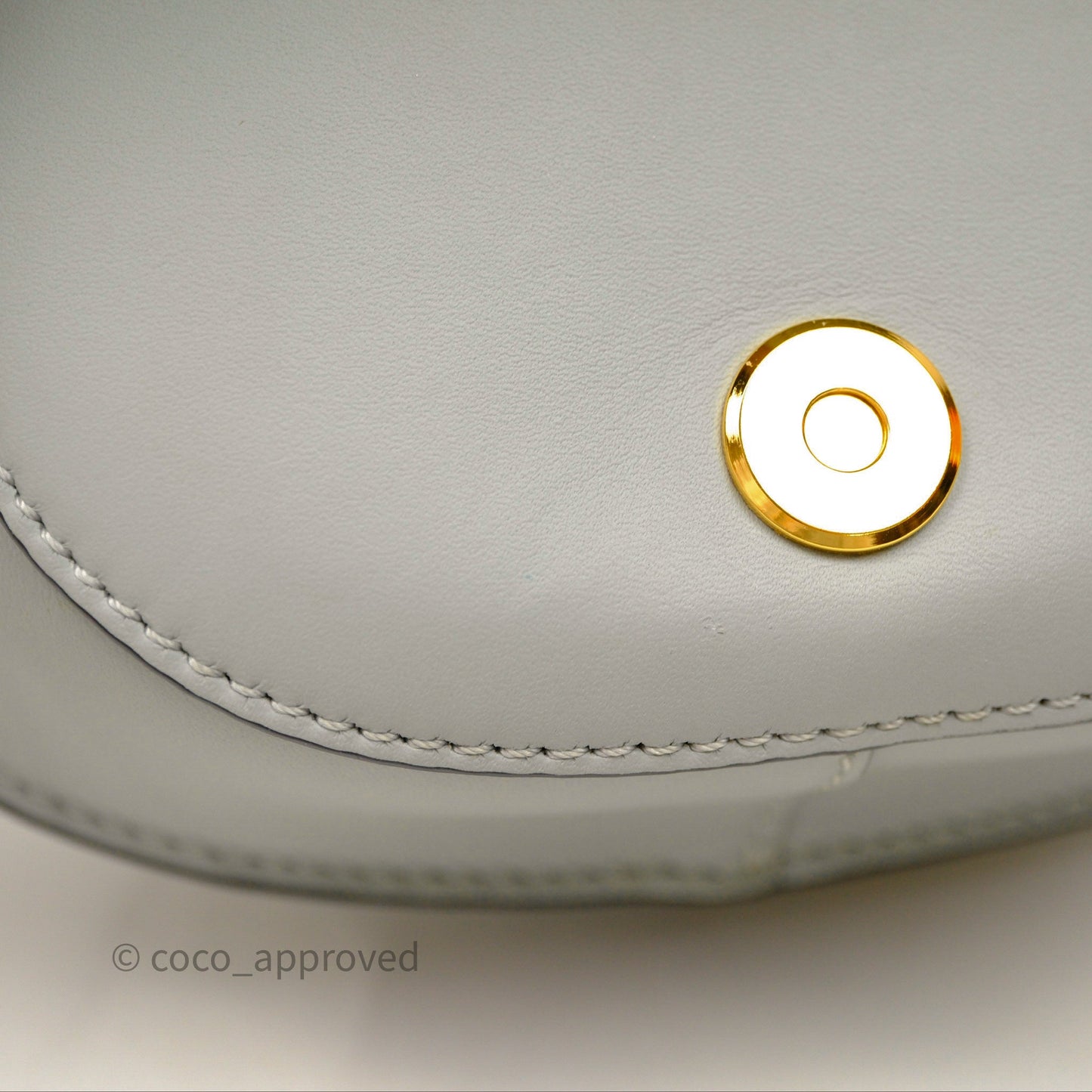 Loewe Mini Gate Dual Bag Ash Grey Soft Calfskin Jacquard Strap