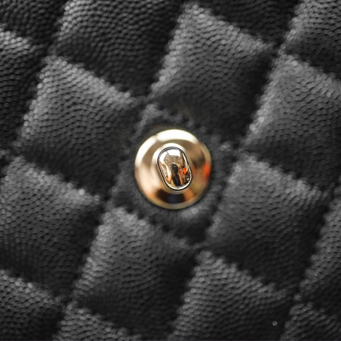 Chanel Small Coco Handle Quilted Black Caviar Gold Hardware