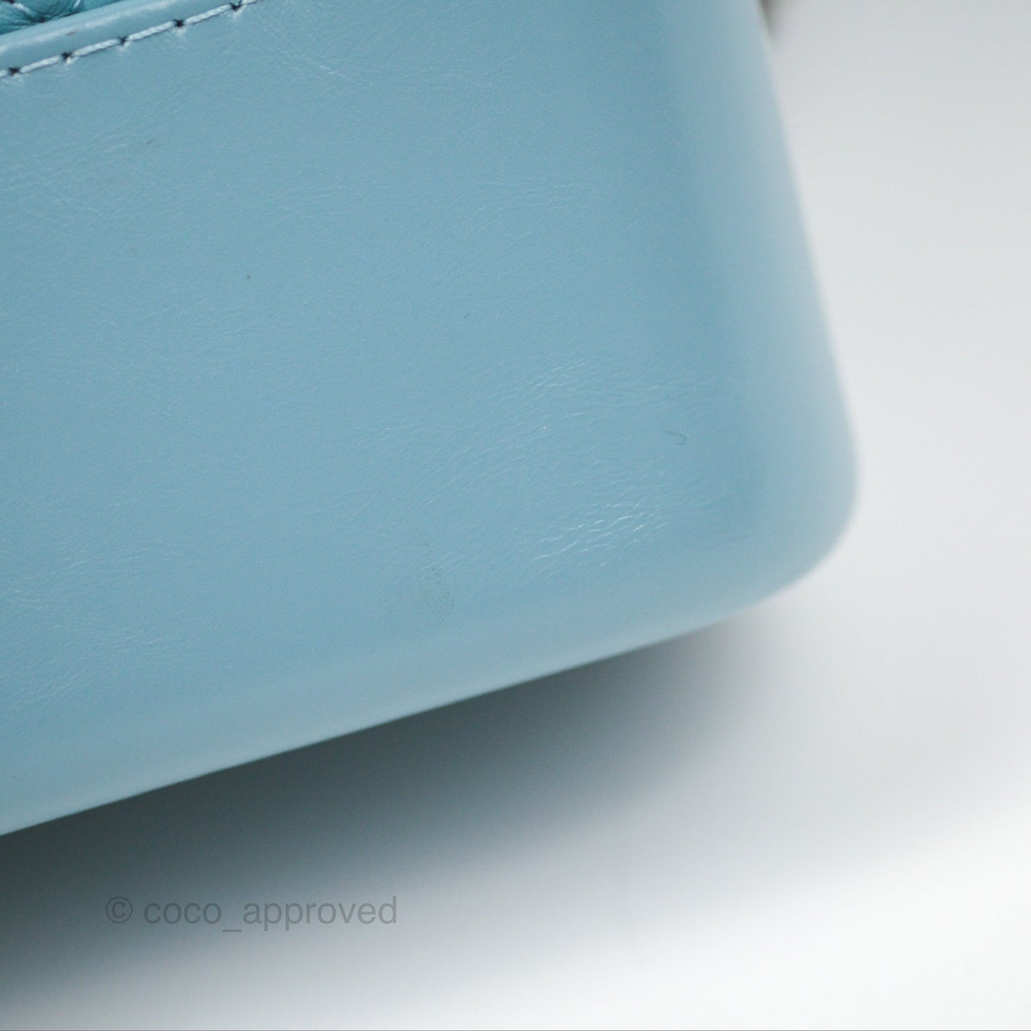 Chanel New Medium Gabrielle Blue Aged Calfskin