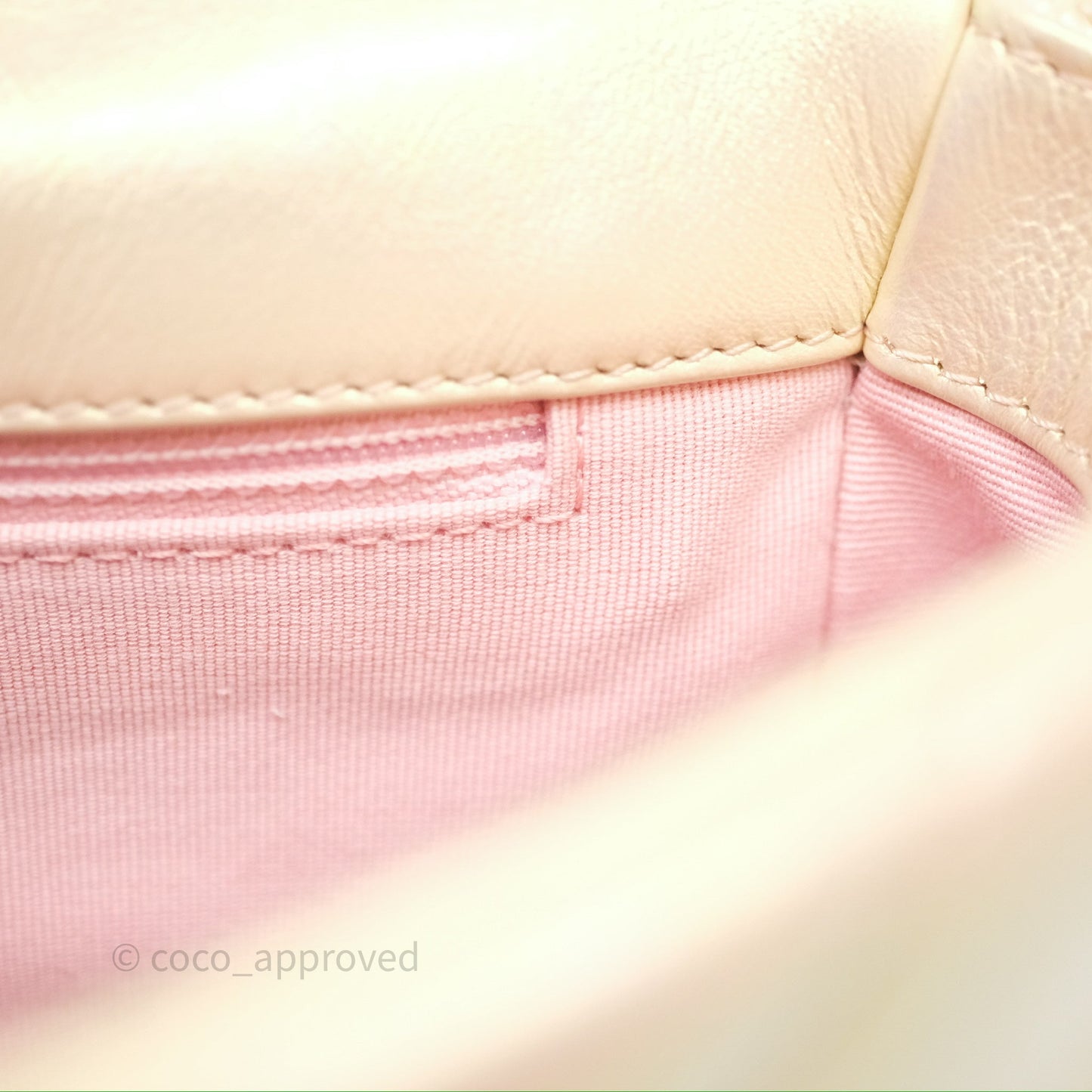 Chanel 19 Small Iridescent Pink Mixed Hardware