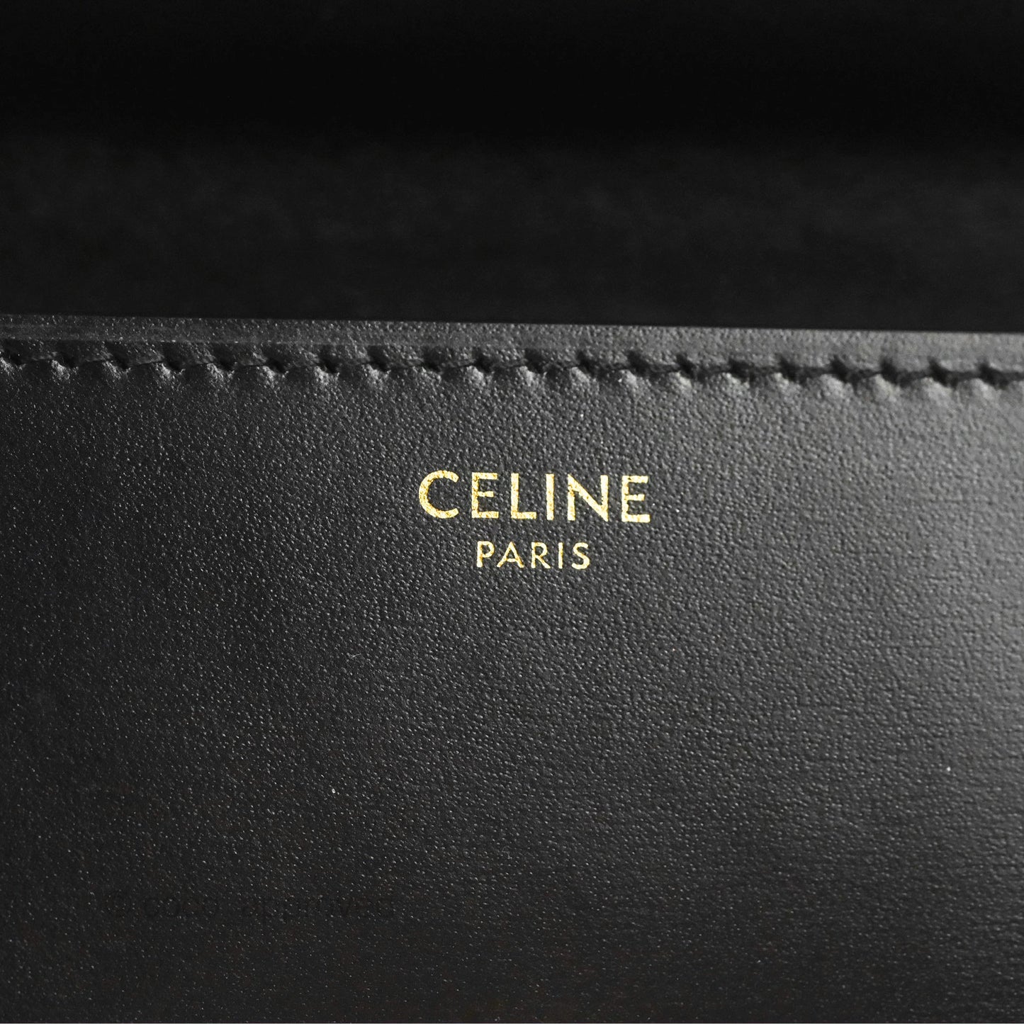 Celine Teen Classic Box Flap Black Smooth Calfskin
