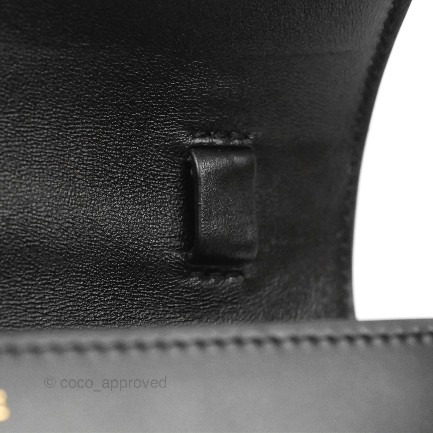 Celine Teen Classic Box Flap Black Smooth Calfskin