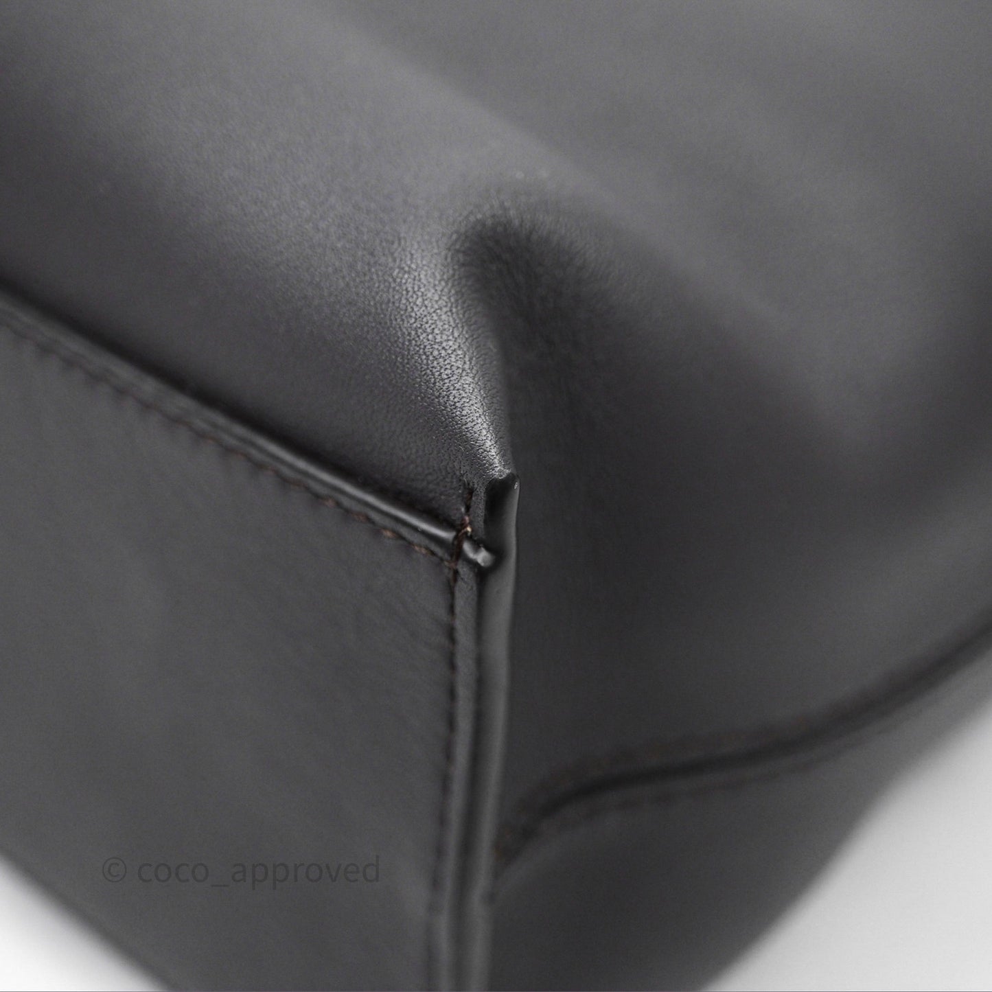 Loewe Small Cubi Bag In Supple Smooth Calfskin and Jacquard Dark Grey