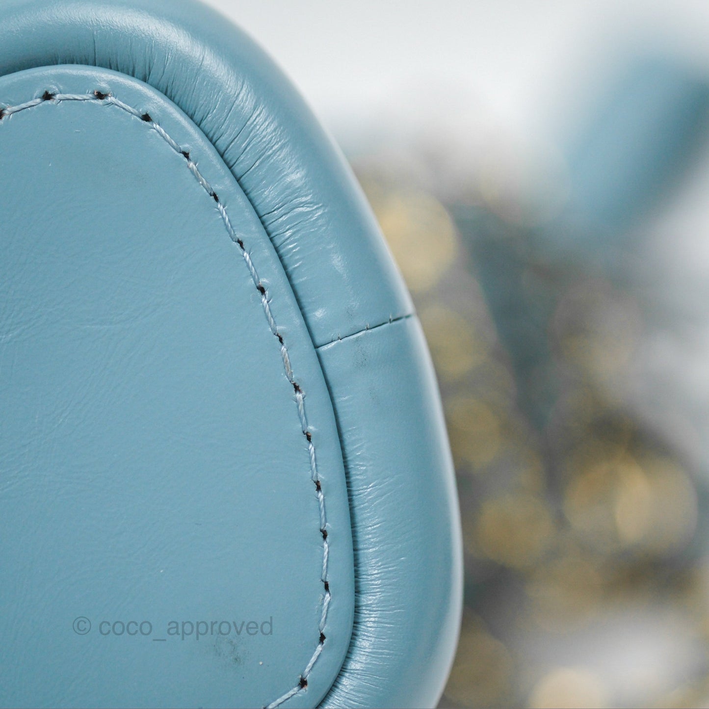 Chanel New Medium Gabrielle Blue Aged Calfskin