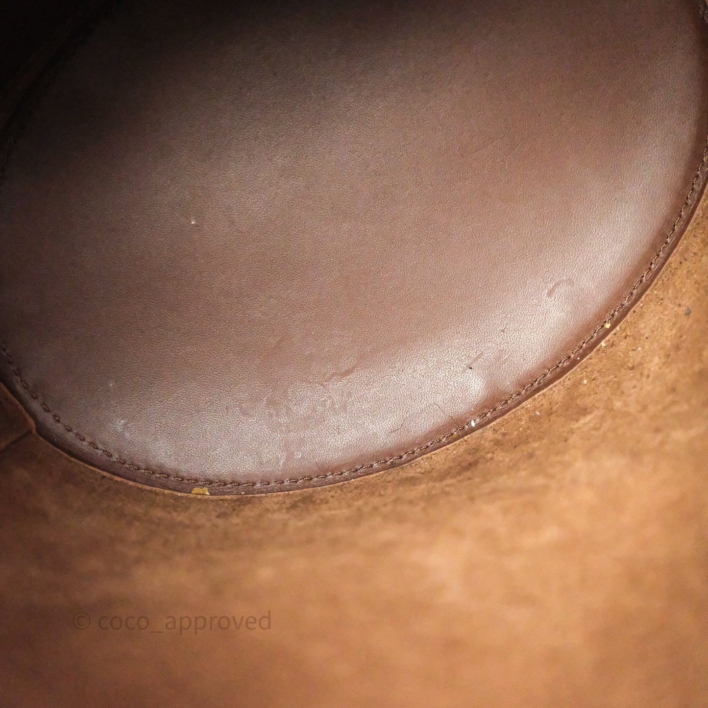 Loewe Small Balloon Bucket Bag Brown Tan Calfskin