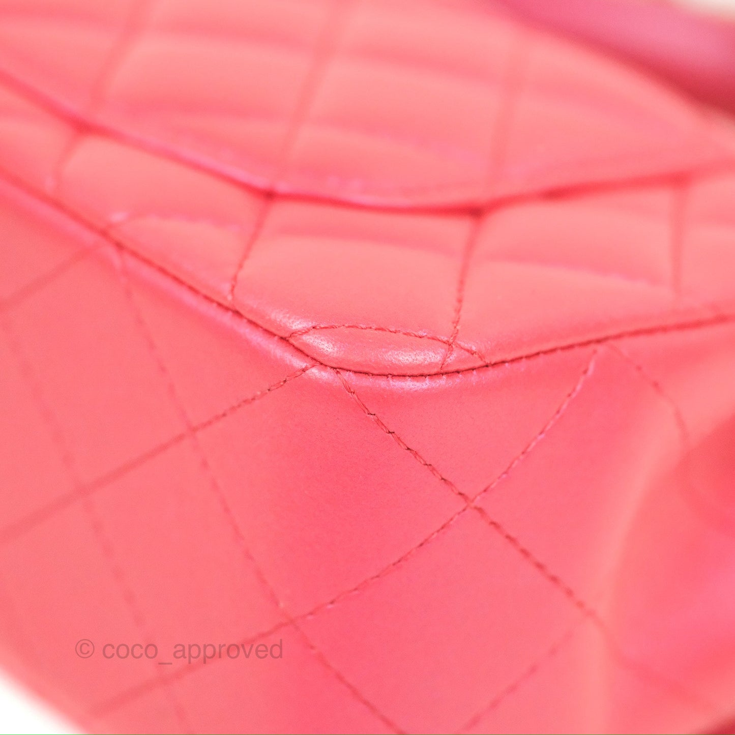 Chanel Top Handle Mini Rectangular Flap Bag Iridescent Dark Pink Lambskin Aged Gold Hardware