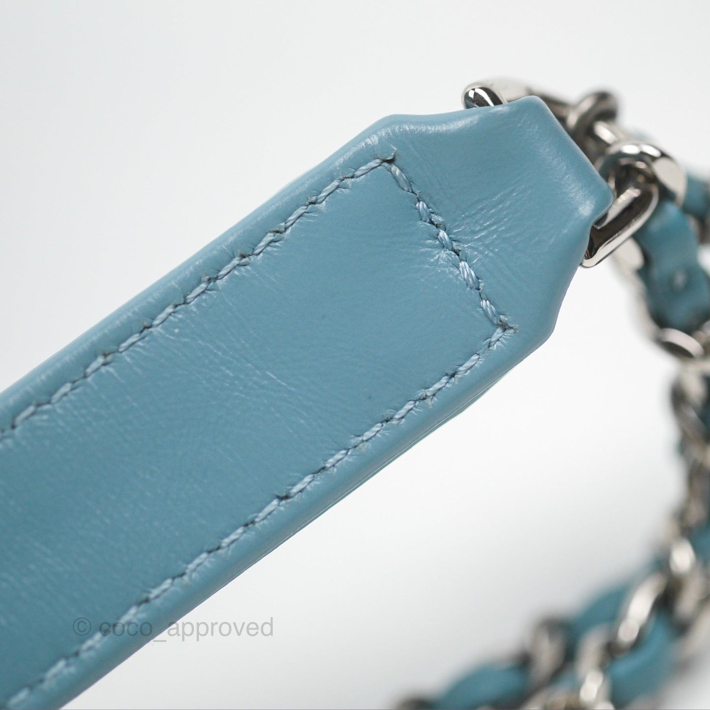 Chanel New Medium Gabrielle Blue Aged Calfskin